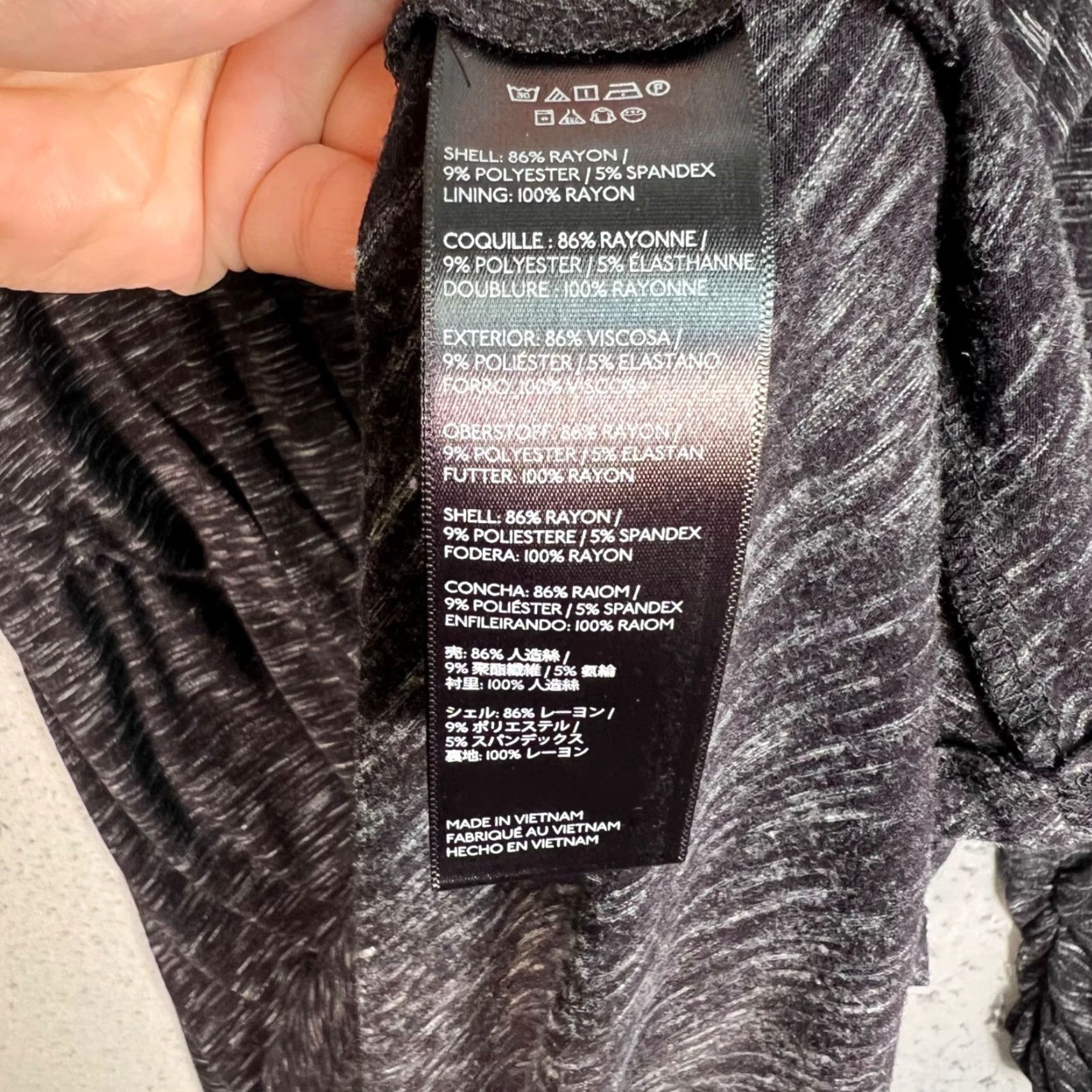 Anthropologie Saturday Sunday Anthropologie Dark Gray Heathered Long Sleeve Dress M Women Knee Length Size M / US 6-8 / IT 42-44 - 5 Thumbnail