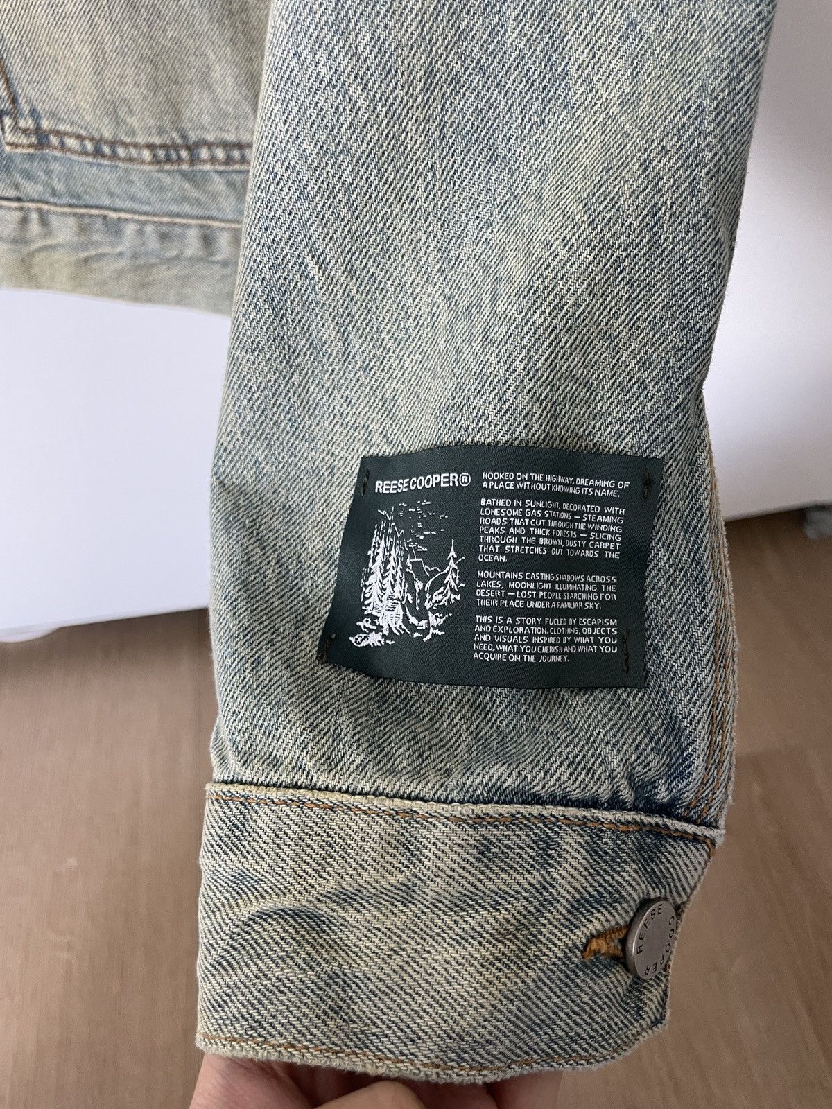 Reese Cooper REESE COOPER Trucker-Style Denim Jacket Size US S / EU 44-46 / 1 - 6 Thumbnail