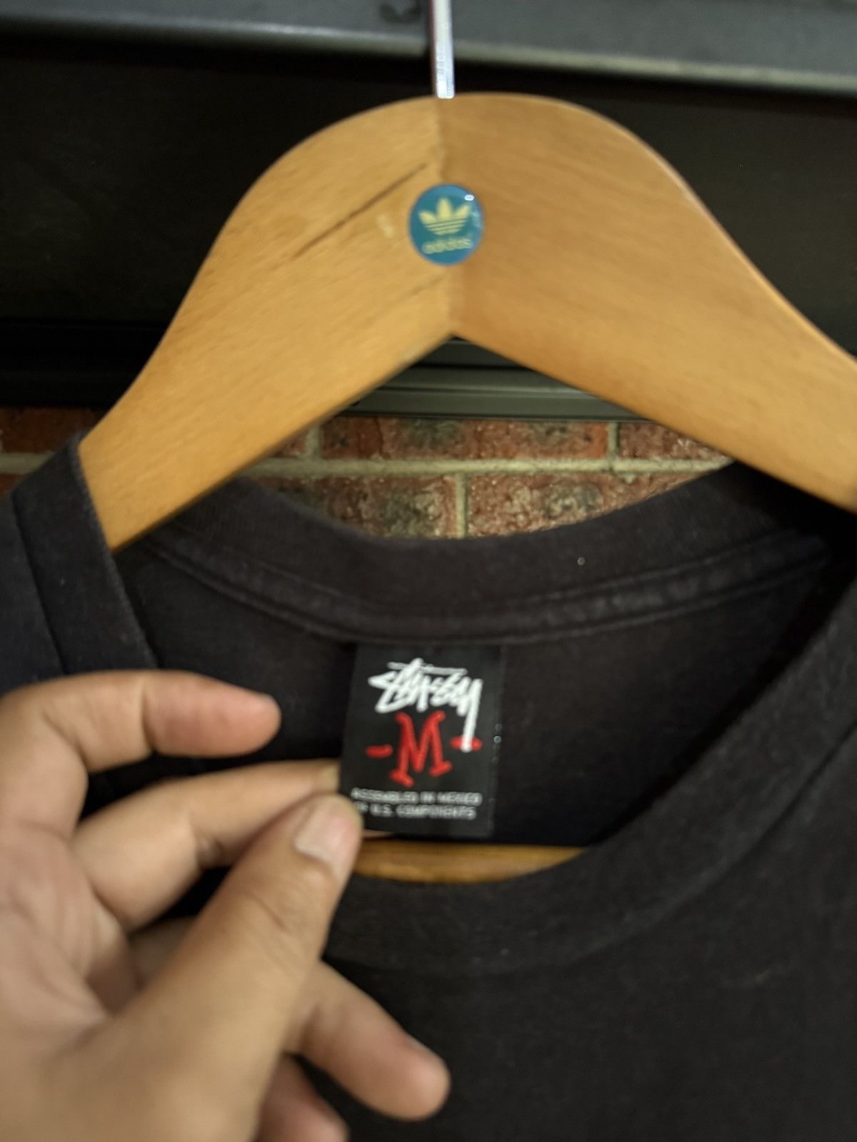Stussy Vintage Stussy Wings Sun Faded Tee Size US M / EU 48-50 / 2 - 7 Thumbnail