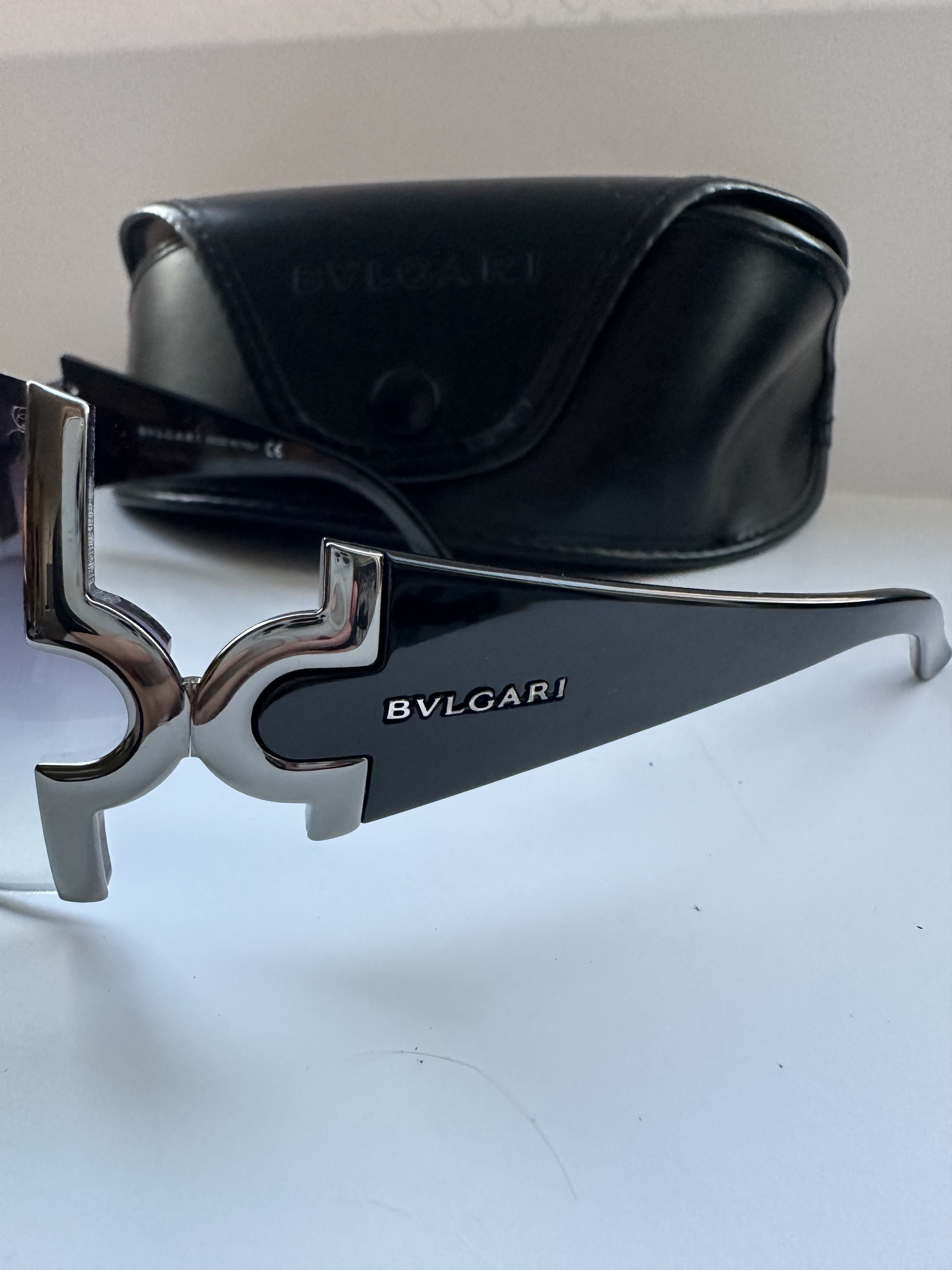Bvlgari Bvlgari Overiszed Mask Sunglasses 654 Vintage Size ONE SIZE - 3 Thumbnail
