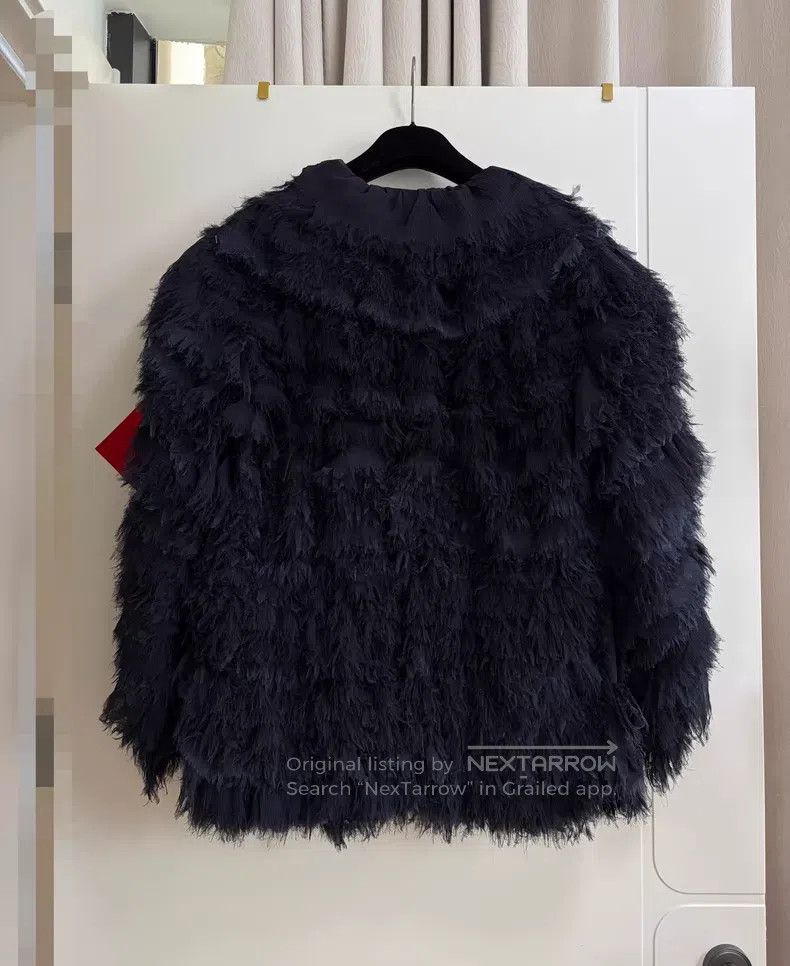 Dries Van Noten Dries Van Noten Black Silk Tassel Short Coat Size M / US 6-8 / IT 42-44 - 3 Thumbnail