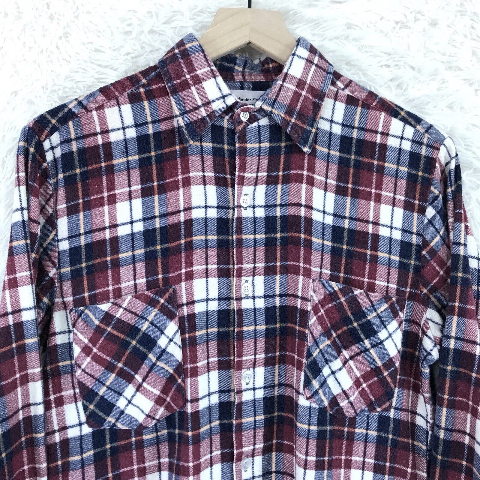 Other Highlander Flannel Bud Berma Shirt Plaid Red Button Front S Size US S / EU 44-46 / 1 - 2 Thumbnail