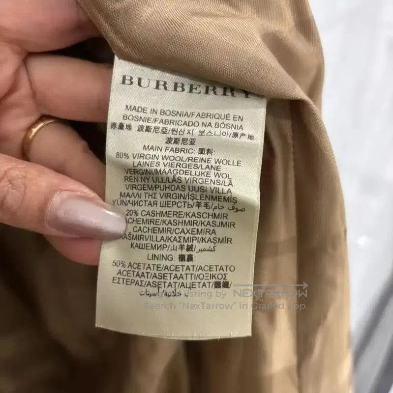 Burberry Burberry Camel Double-Breasted Wool Coat. Size XL / US 12-14 / IT 48-50 - 5 Thumbnail