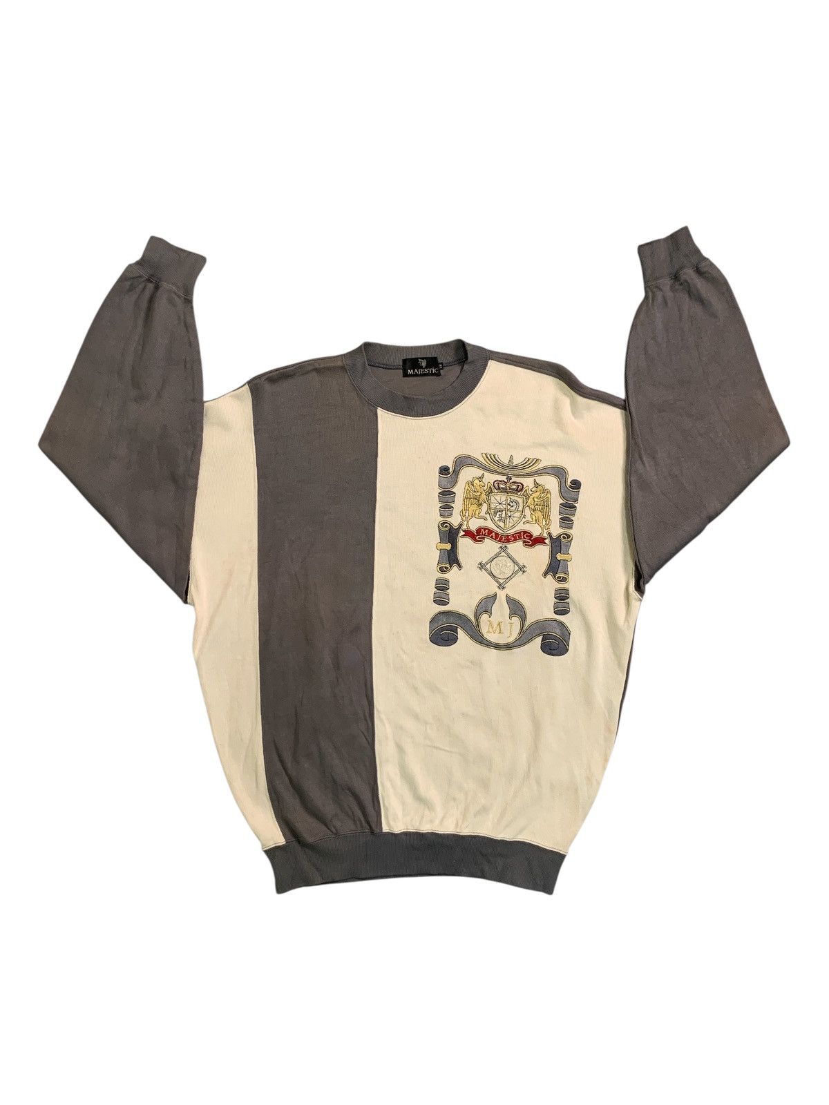 Majestic Rare Design Vintage Majestic Japan Sweatshirt Size US L / EU 52-54 / 3 - 3 Thumbnail