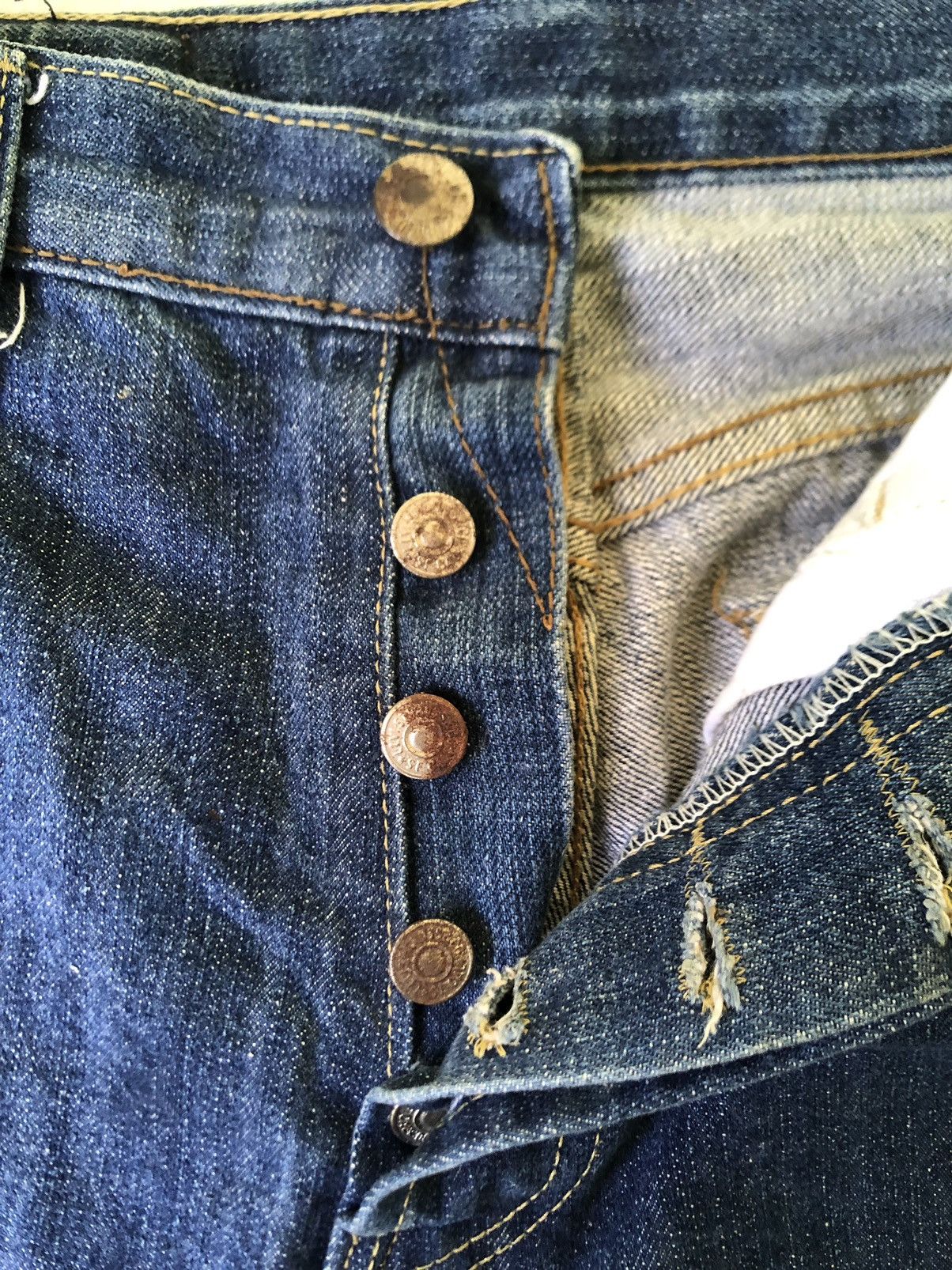 Levi's × Levi's Vintage Clothing 🔥Levis 501 Denim Jeans Size US 29 - 6 Thumbnail
