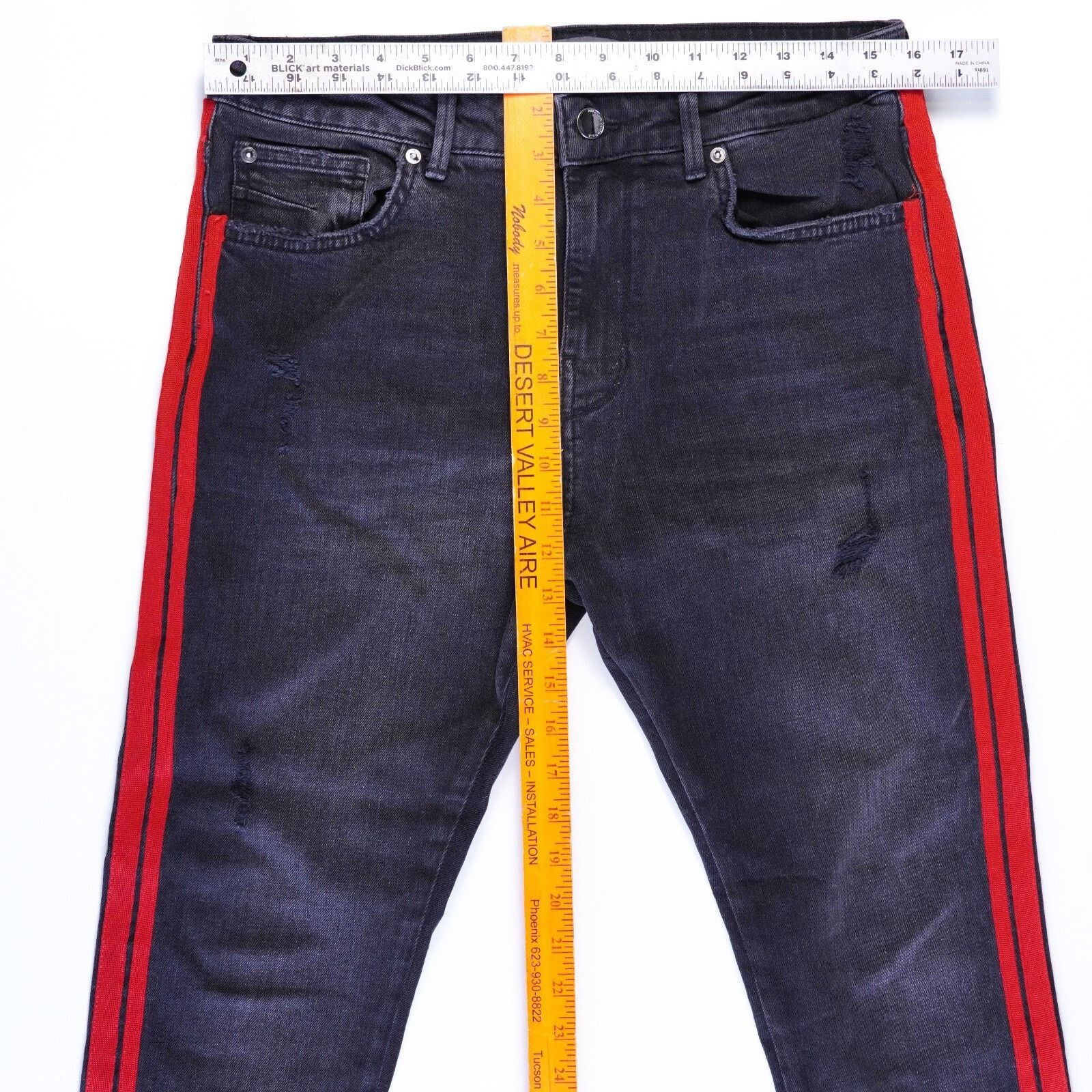 Zara Zara Man Cotton Slim Skinny Jeans Straight Leg Pants Size 32 Size US 32 / EU 48 - 2 Thumbnail