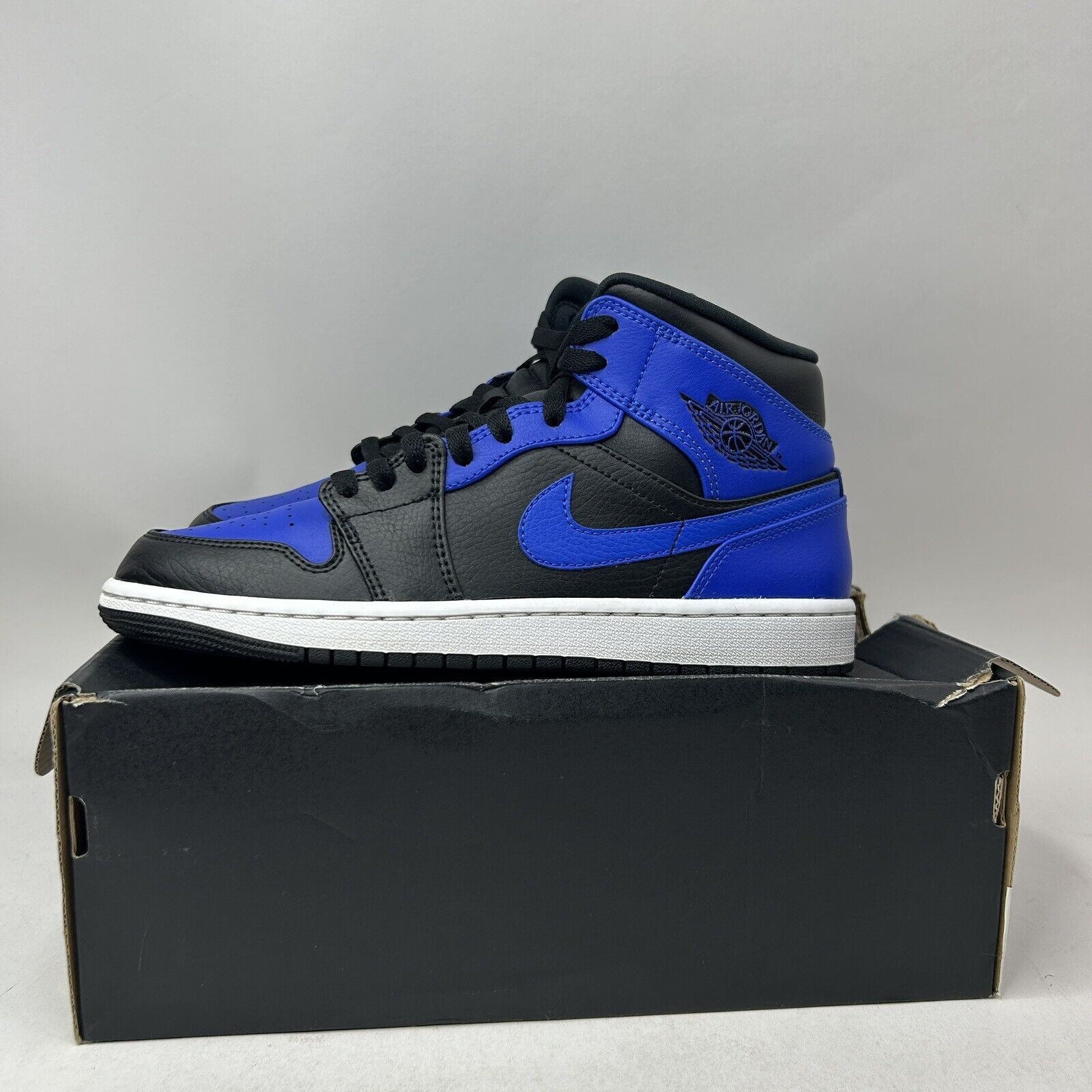Nike Nike Air Jordan 1 Mid Retro “Hyper Royal” 2023 Size US 8 / EU 41 - 6 Thumbnail