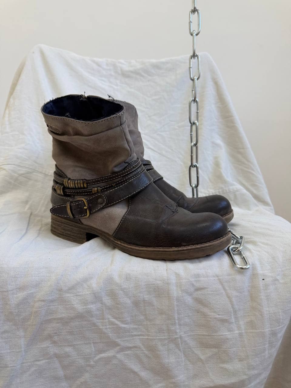A.S.98 Avant-Garde A.S.98 Airstep Ankle 14th Addiction Style Boots Size US 5.5 / EU 38 - 1 Thumbnail