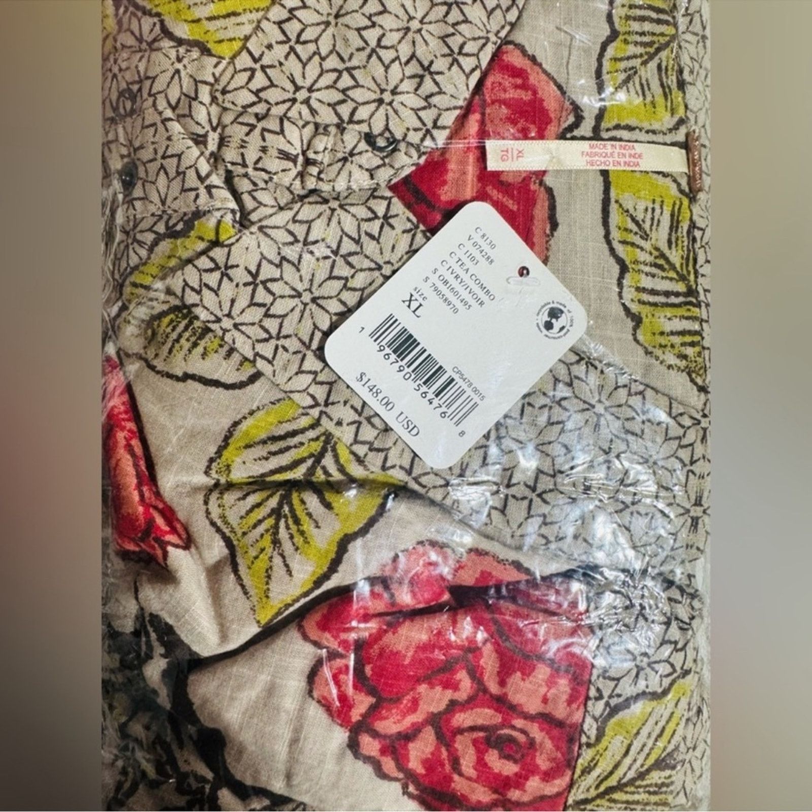 Free People 🎉LAST PIECE🎉FREE PEOPLE Smell The Roses Mini Dress Size L / US 10 / IT 46 - 6 Thumbnail