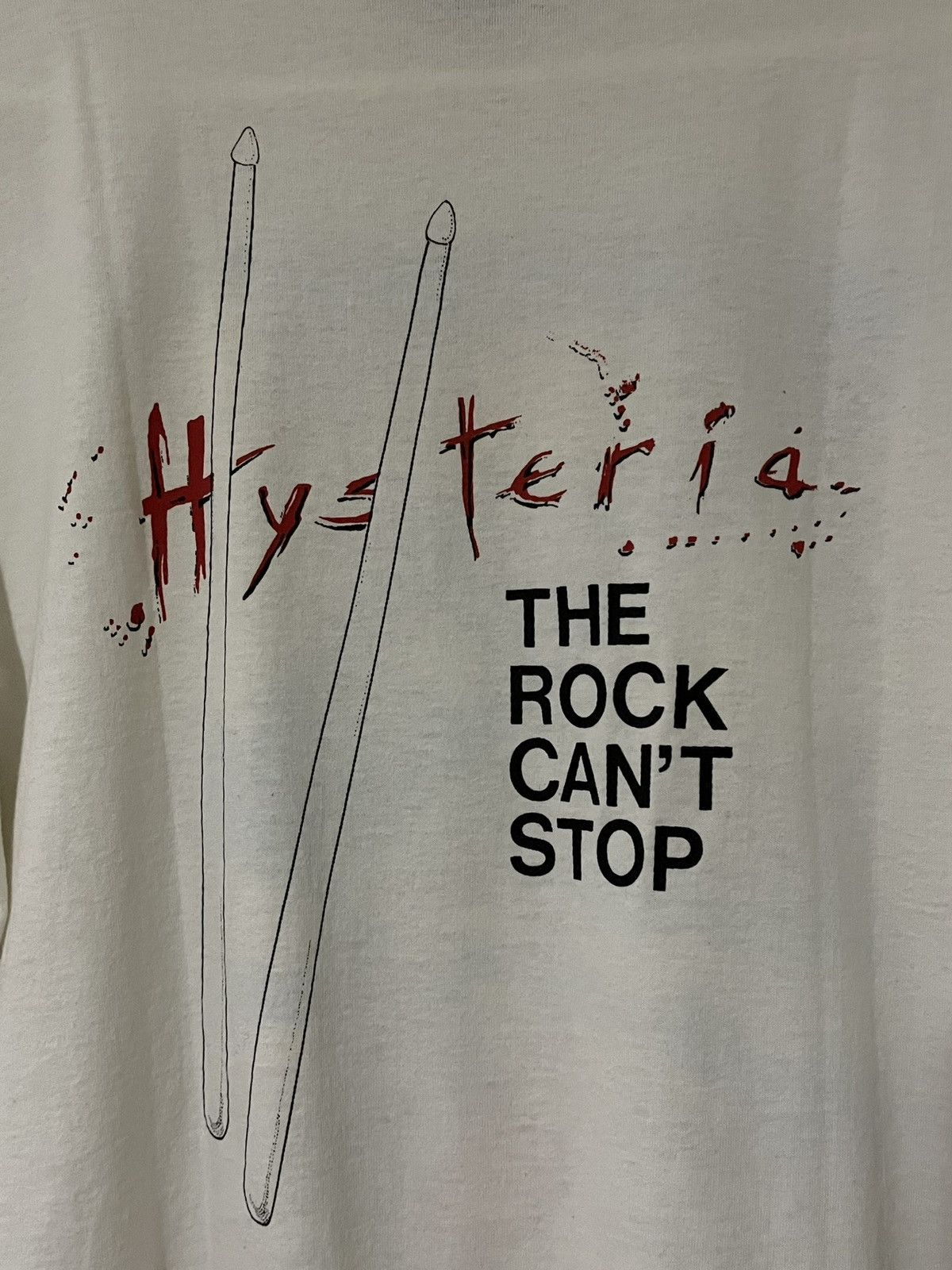 Def Leppard Vintage Def Leppard – Hysteria Promo Tee (1987) Size US XL / EU 56 / 4 - 9 Thumbnail