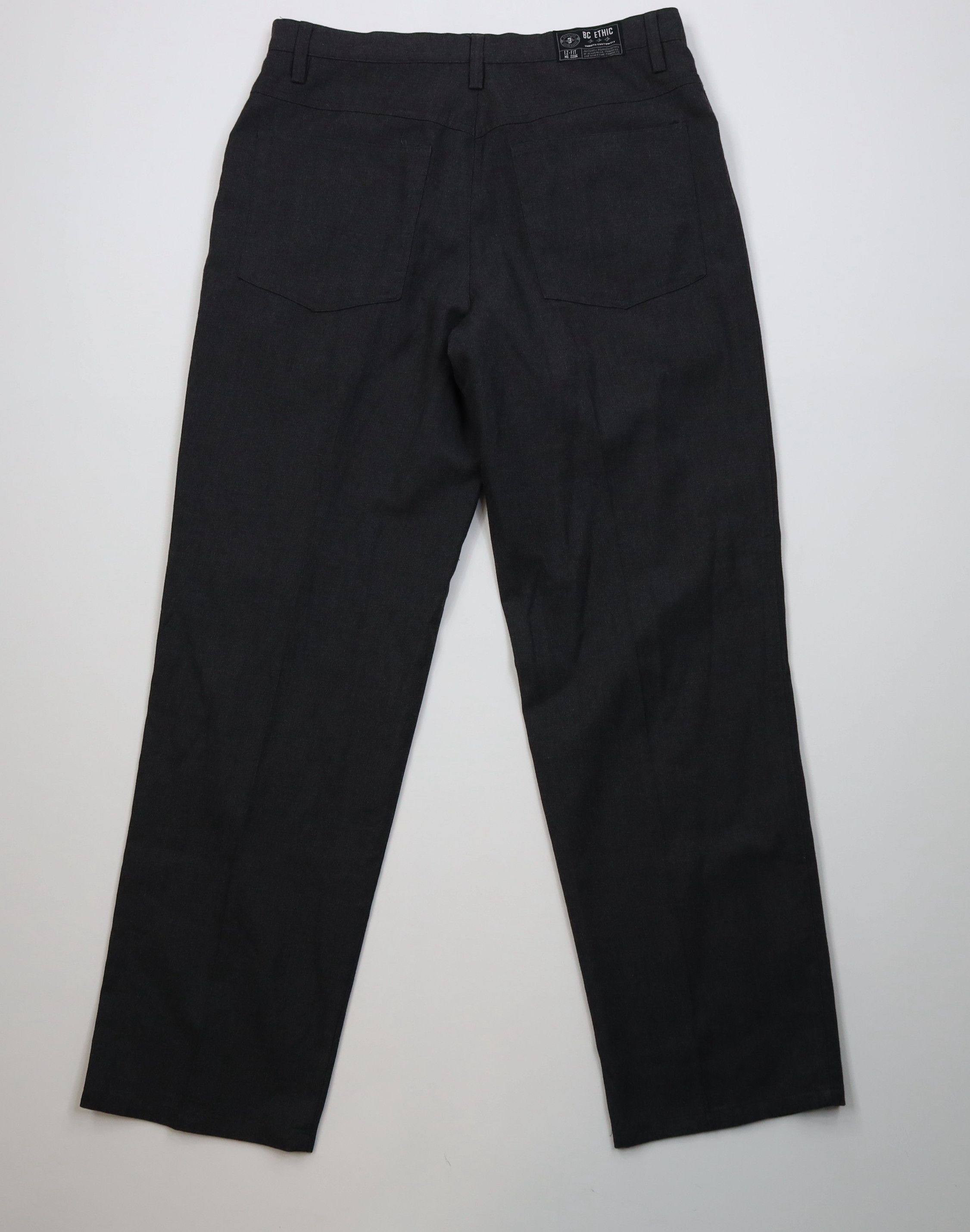 Vintage Vintage 90s Streetwear Wide Leg Chino Pants Trousers Gray Size US 34 / EU 50 - 8 Thumbnail