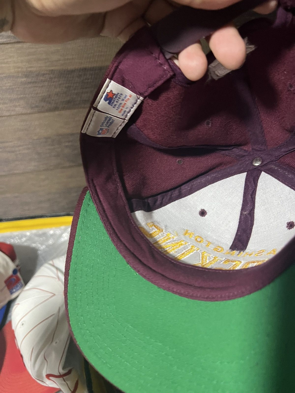Starter × Vintage Vintage starter Redskins Size ONE SIZE - 4 Thumbnail
