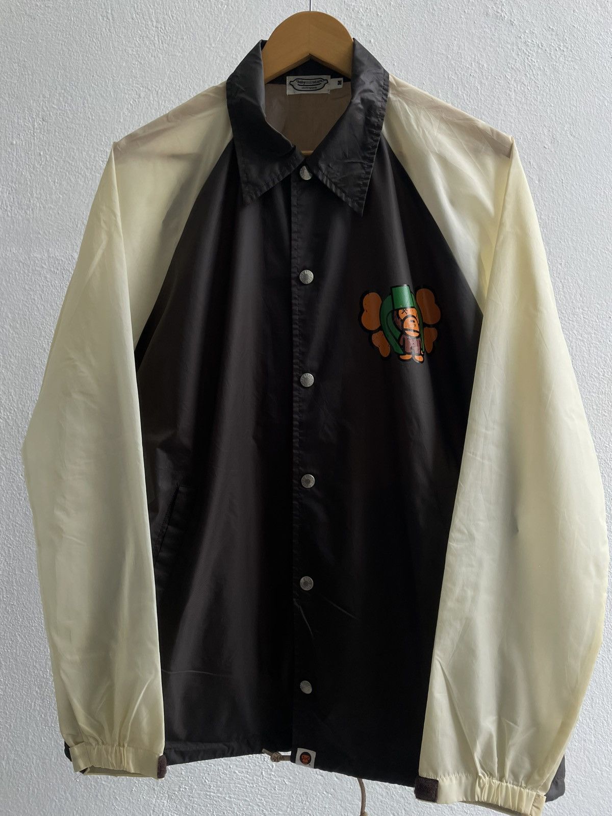 Bape Vintage 00's Bape x Kaws Baby Milo Coaches Jacket Size US M / EU 48-50 / 2 - 4 Thumbnail