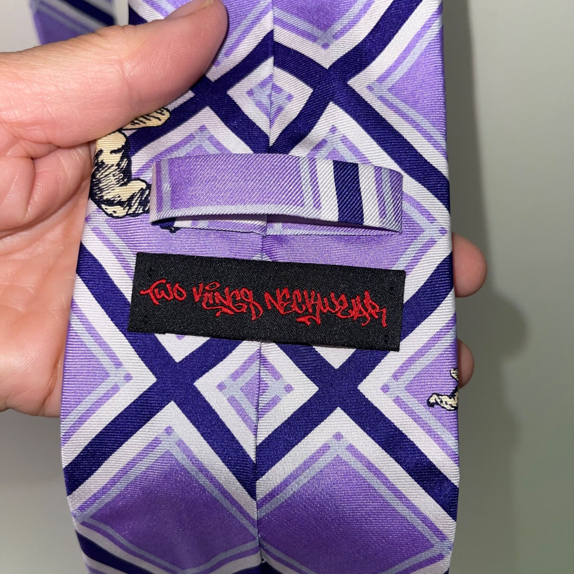 Other Two Kings Neckwear Mens Tie One Size Purple Size ONE SIZE - 5 Thumbnail