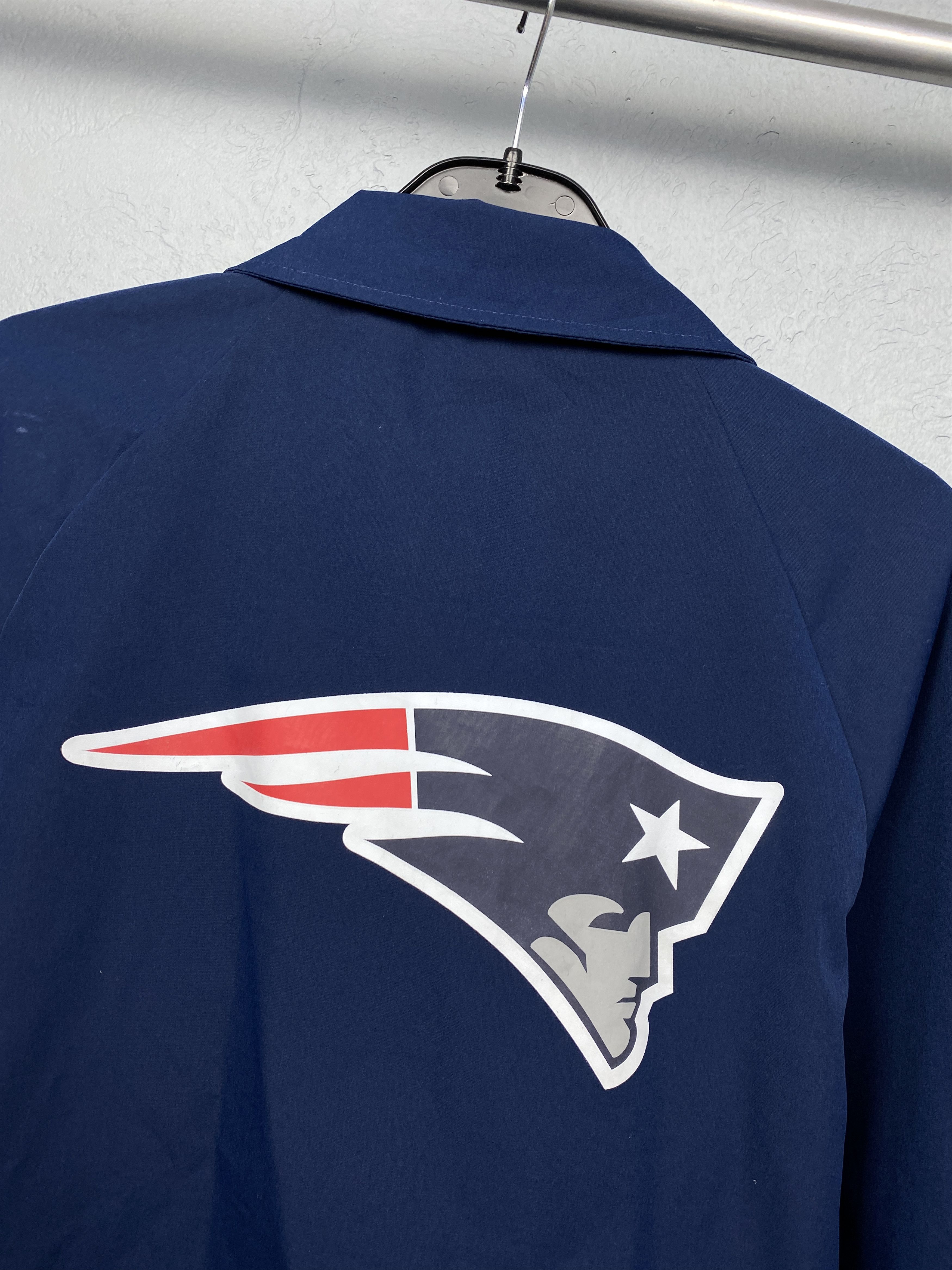 NFL Patriots NFL Mens Nylon Jacket Y2K Varsity Bomber Size US M / EU 48-50 / 2 - 10 Thumbnail