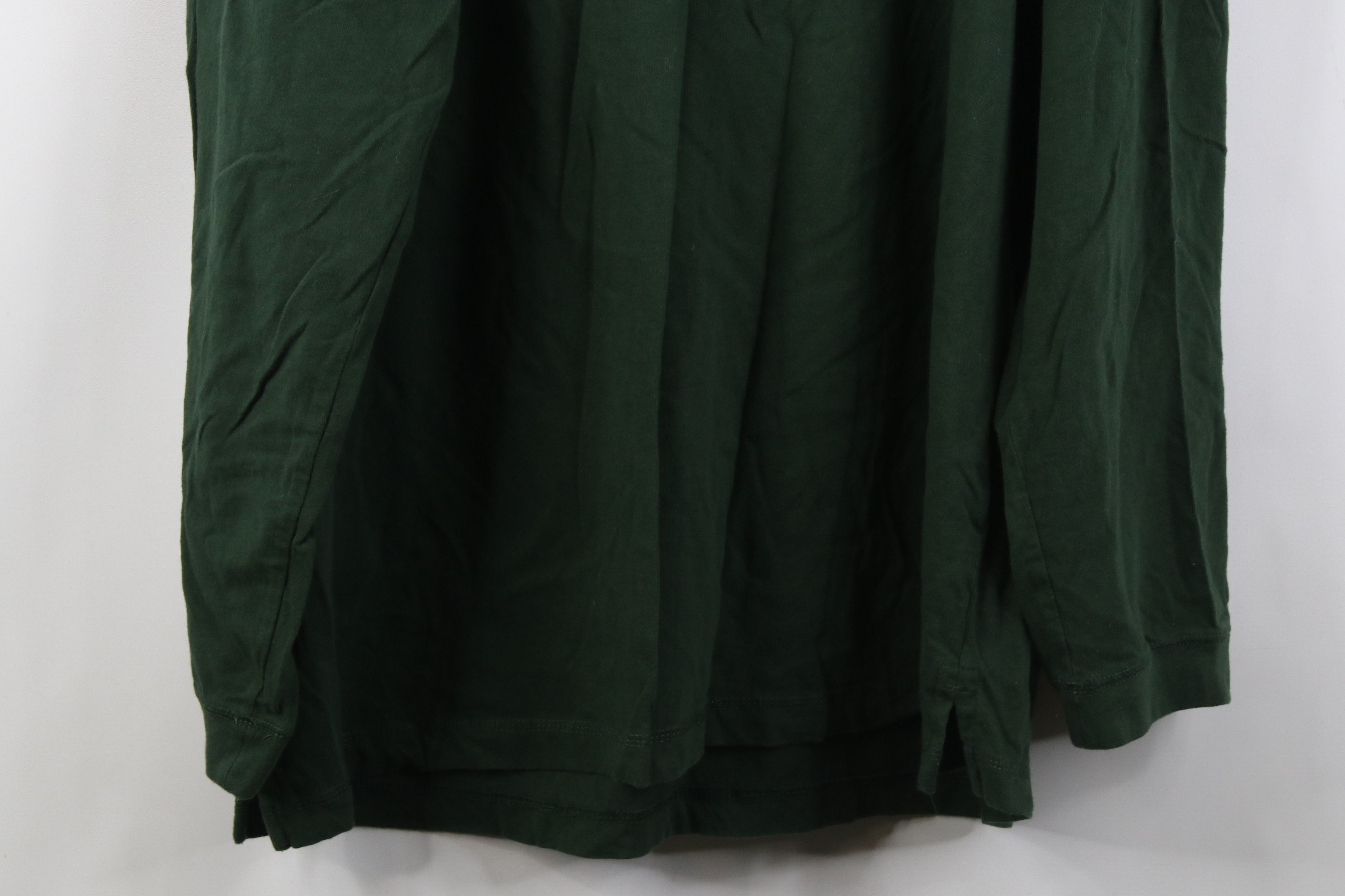 Vintage Vintage 90s Streetwear Long Sleeve Henley T-Shirt Green Size US XL / EU 56 / 4 - 13 Thumbnail
