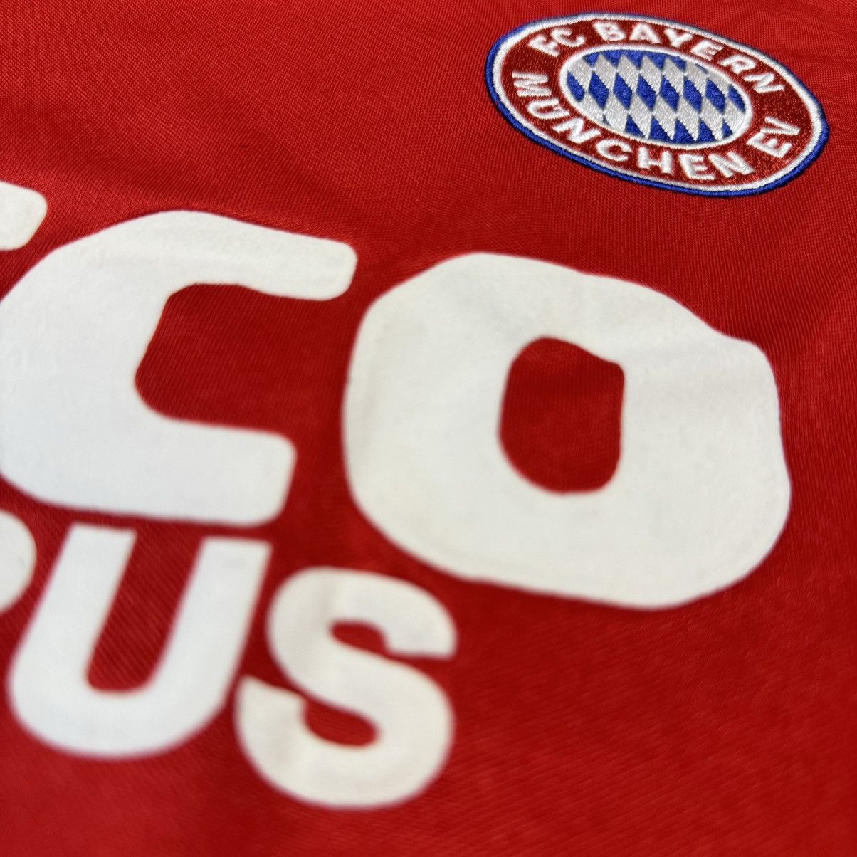 Adidas Bayern Munich 80s retro L/S home shirt (blokecore style) Size US M / EU 48-50 / 2 - 4 Thumbnail