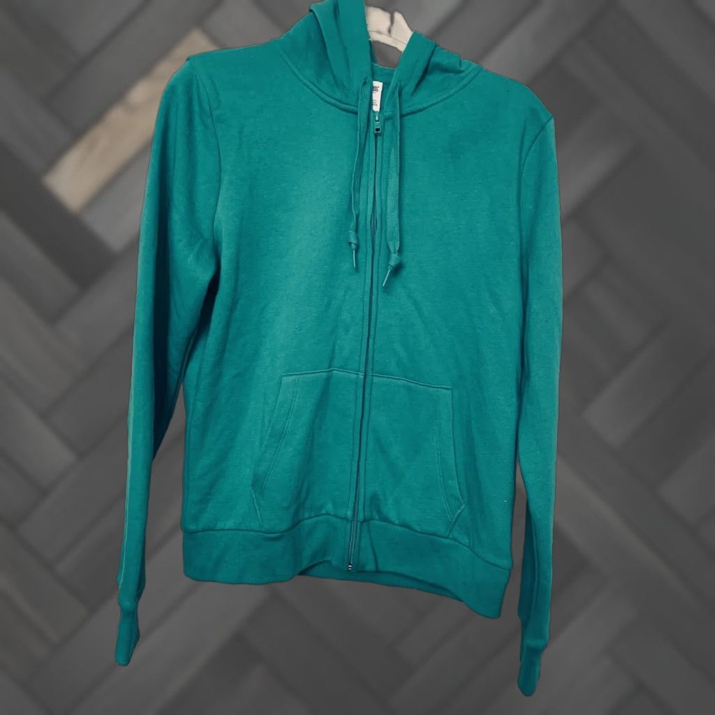 Victoria's Secret Victoria's Secret PINK Green Full Zip Hoodie Women's Medium NWT Unit Retail 52.95 Size M / US 6-8 / IT 42-44 - 1 Thumbnail