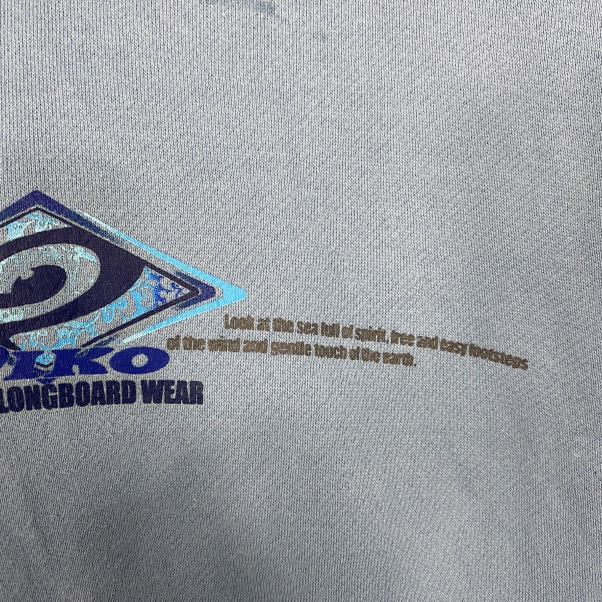 Japanese Brand 📌Vintage Hoodie Pull Over Piko Hawaii big Logo Size US L / EU 52-54 / 3 - 19 Thumbnail