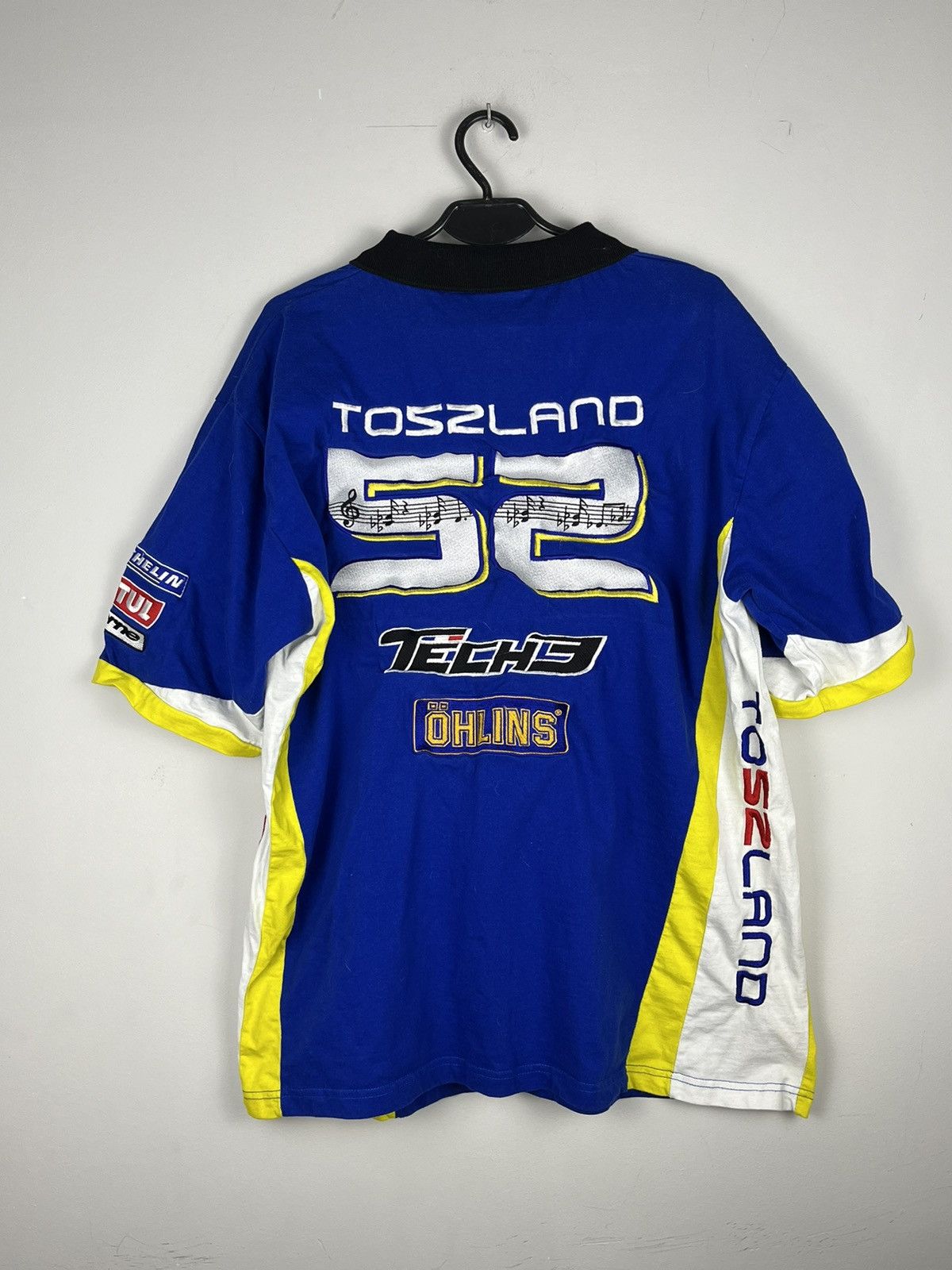 Vintage Vintage racing toszland y2k polo t-shirt Size US XL / EU 56 / 4 - 5 Thumbnail