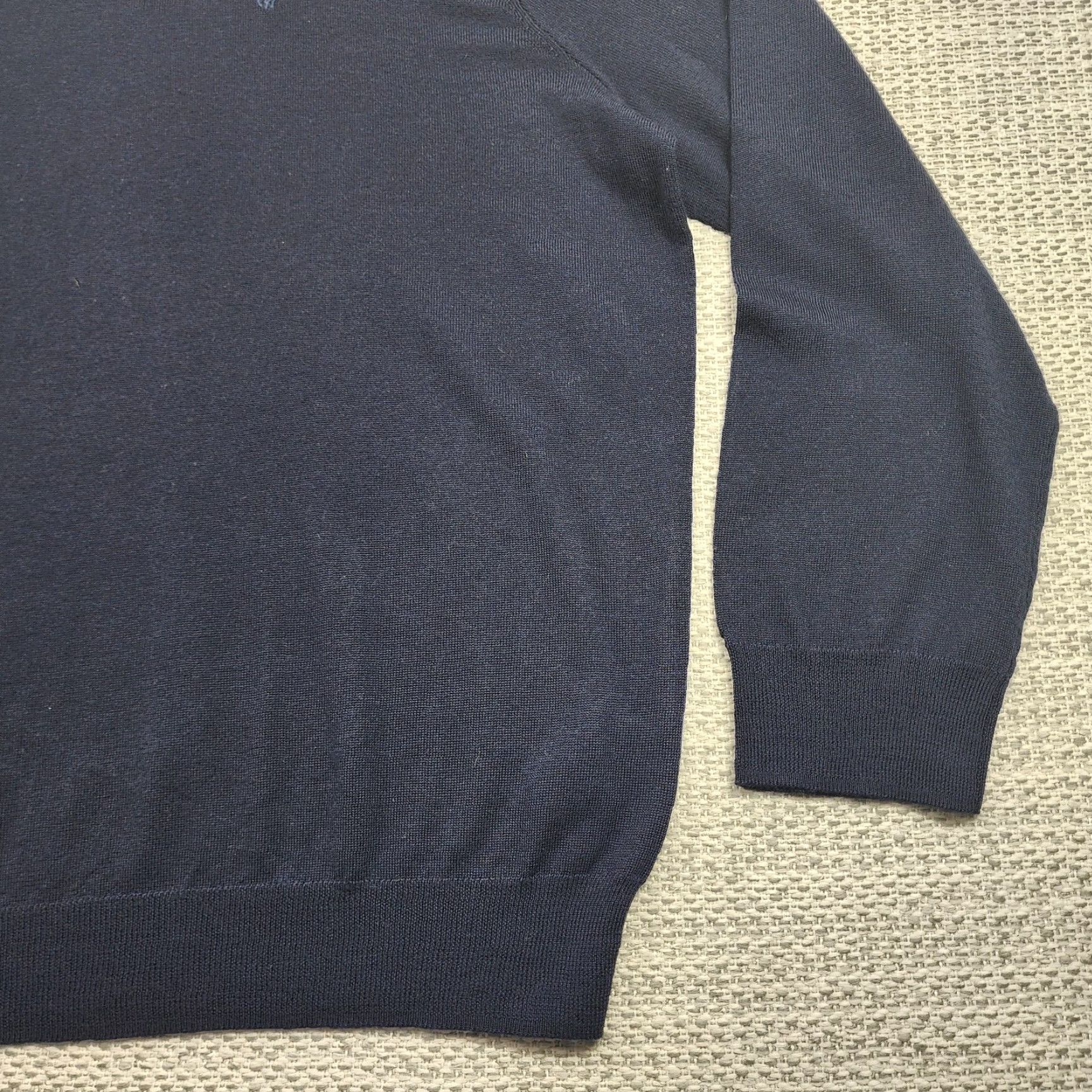 Polo Ralph Lauren Polo Ralph Lauren Sweater Mens 2XB Wool Crewneck Pullover NWT Blue Big & Tall Size US XXL / EU 58 / 5 - 2 Thumbnail