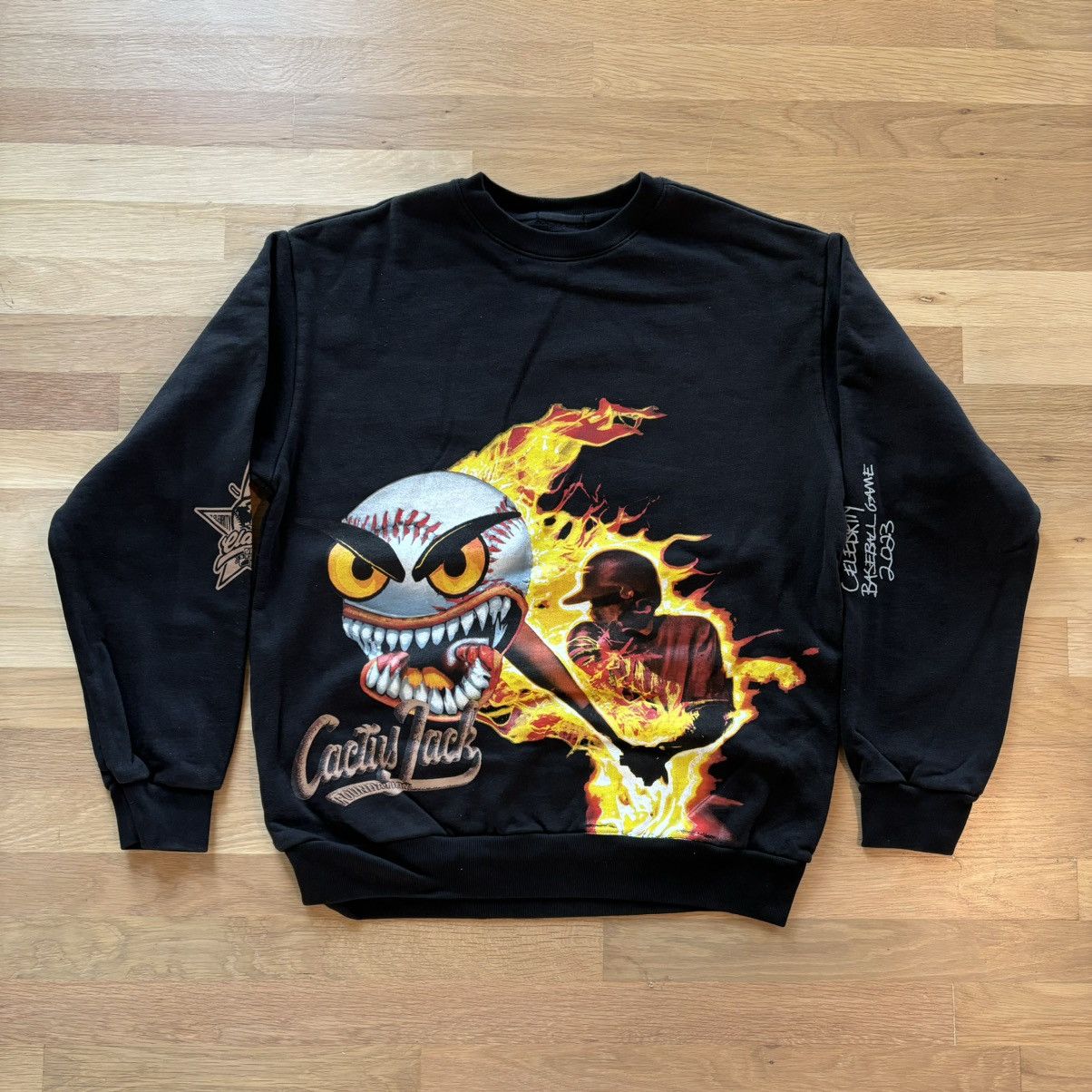 Cactus Jack 2023 Celebrity Softball Fast Ball Crewneck