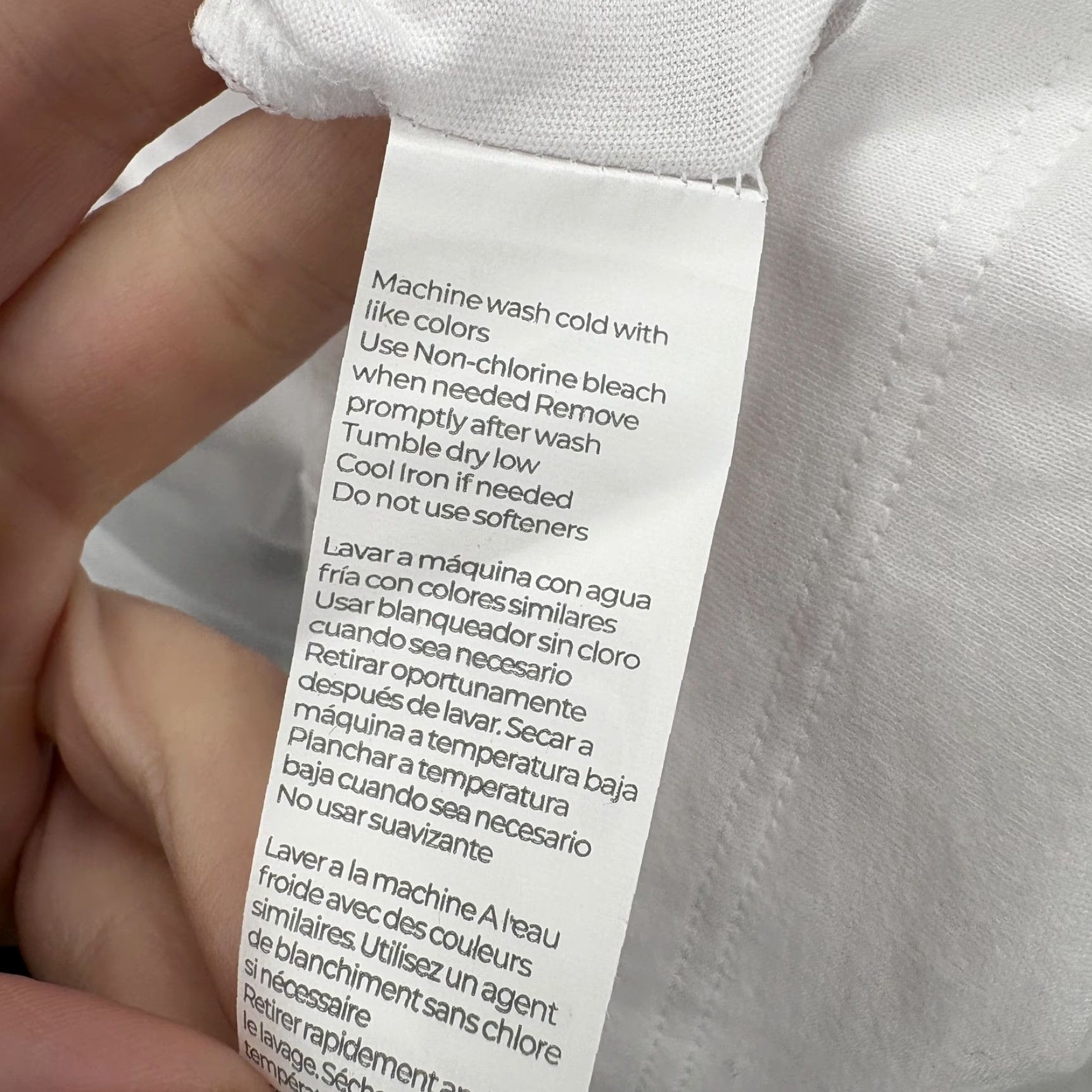 Fabletics Fabletics Muscle Tank Top Womens L White 100% Cotton Sleeveless Athletic NWT Shirt Size L / US 10 / IT 46 - 6 Thumbnail