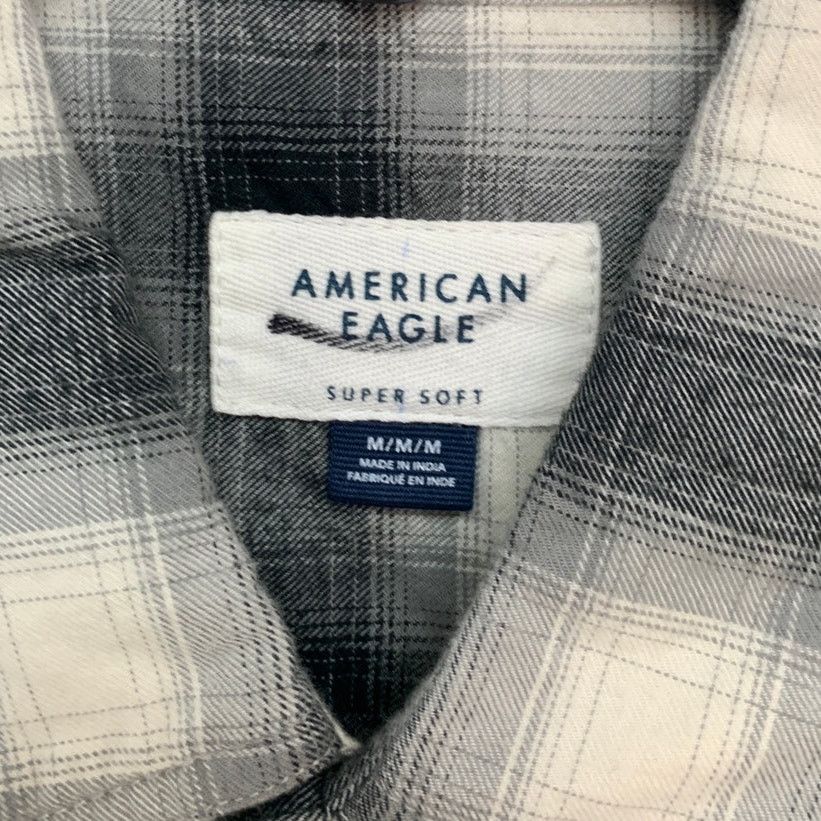American Eagle Outfitters 2 New American Eagle Mens Medium Plaid Super Soft Shirts Size US M / EU 48-50 / 2 - 4 Thumbnail