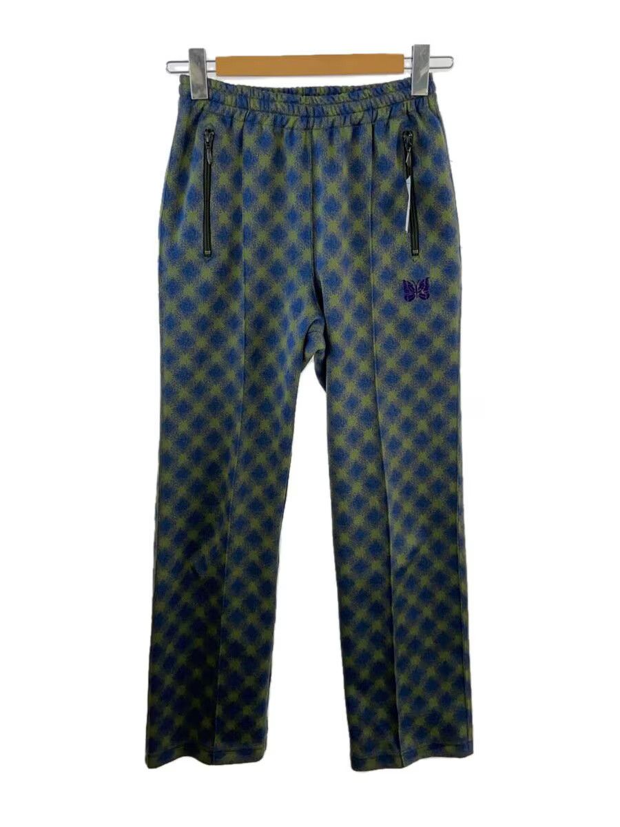 Needles Needles Polyester Track Pants Blue Check Size US 28 / EU 44 - 1 Thumbnail