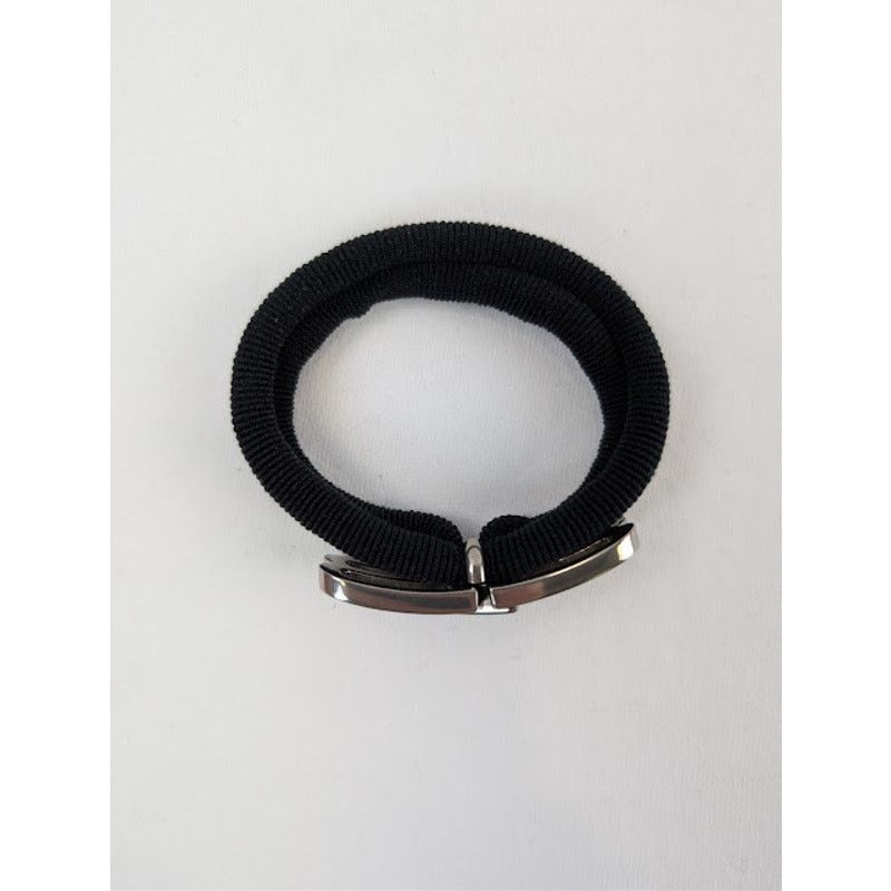 Balenciaga o1rshd1 Q:2 / Size: OS / BB Icon Hair Tie in Black Size ONE SIZE - 3 Thumbnail