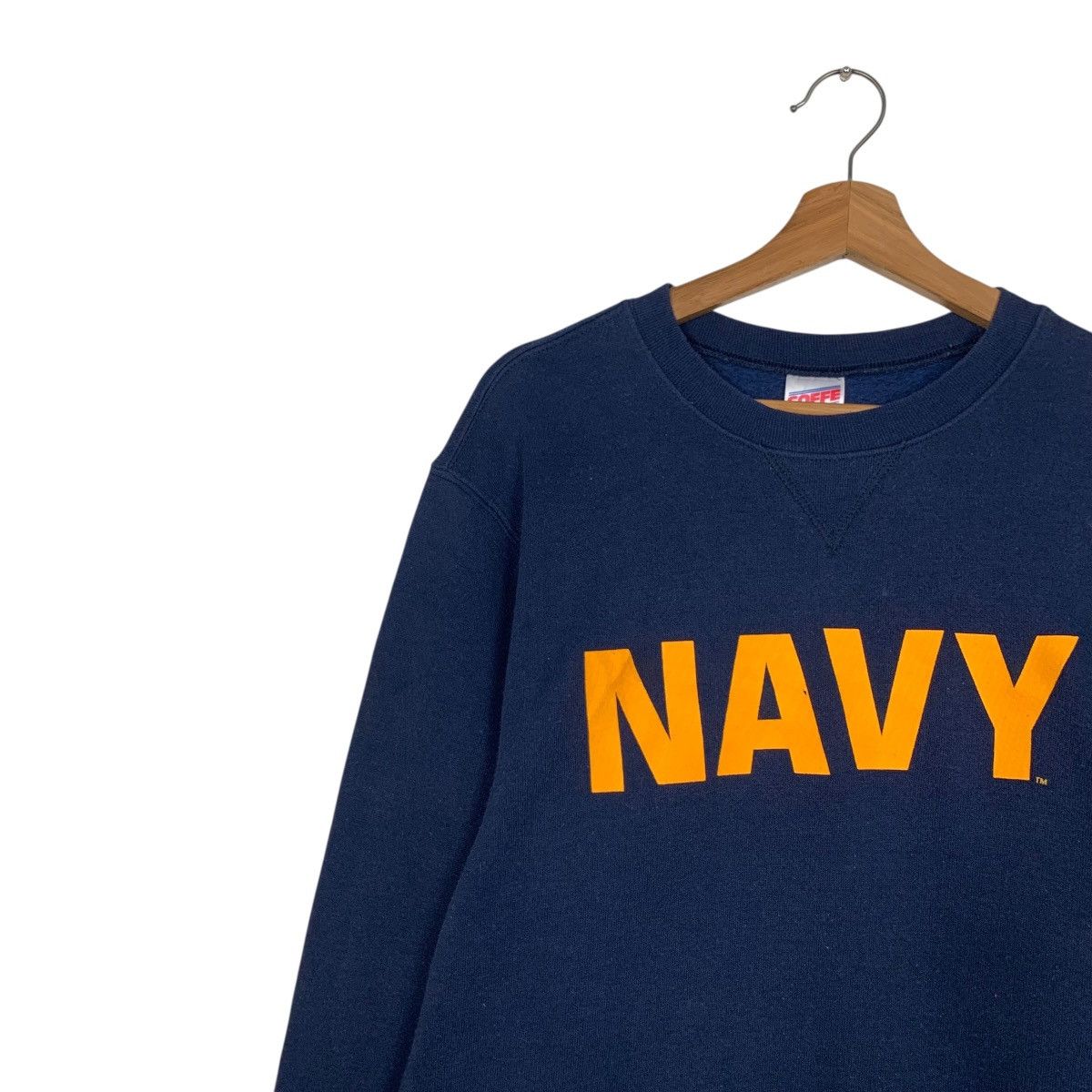 Vintage 90’s SOFFE ARMY Big Logo Crewneck Sweatshirt #3539-C162 Size US M / EU 48-50 / 2 - 3 Thumbnail