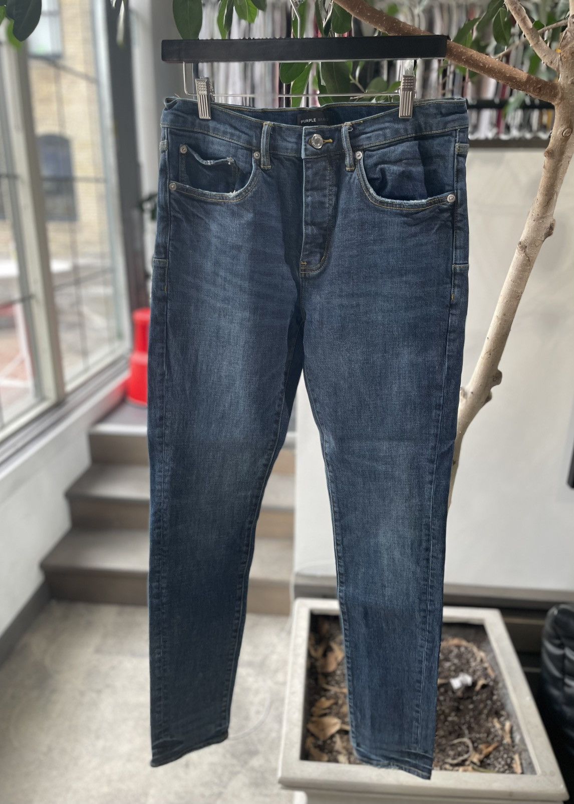 Purple Brand Purple P-001 Skinny Jean Size US 32 / EU 48 - 3 Thumbnail