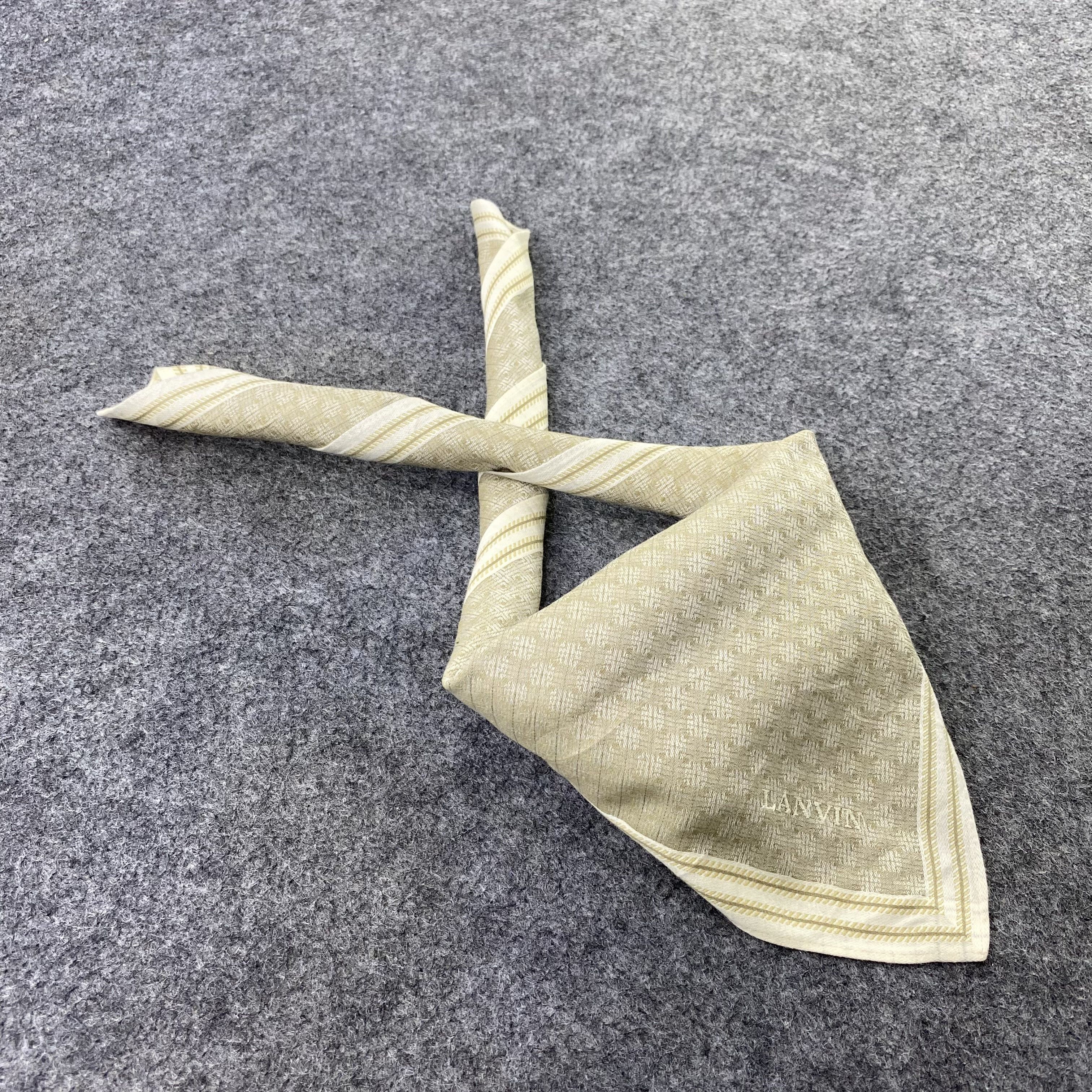 Lanvin Lanvin Handkerchief Neckerchief Bandana-B1570 Size ONE SIZE - 1 Thumbnail