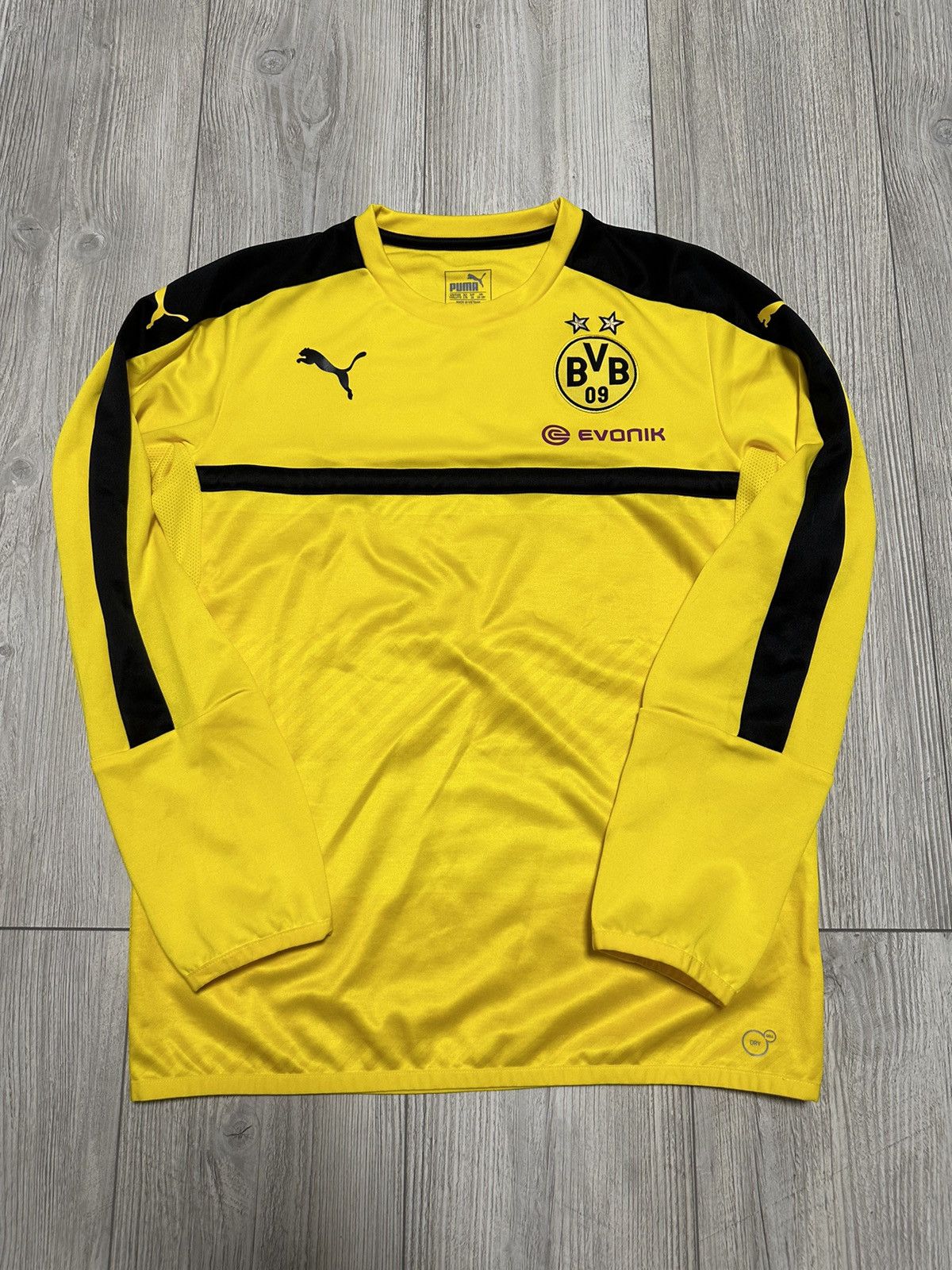 Puma 2014 2015 Borussia Dortmund Training Soccer Sweatshirt Top Size US S / EU 44-46 / 1 - 1 Thumbnail