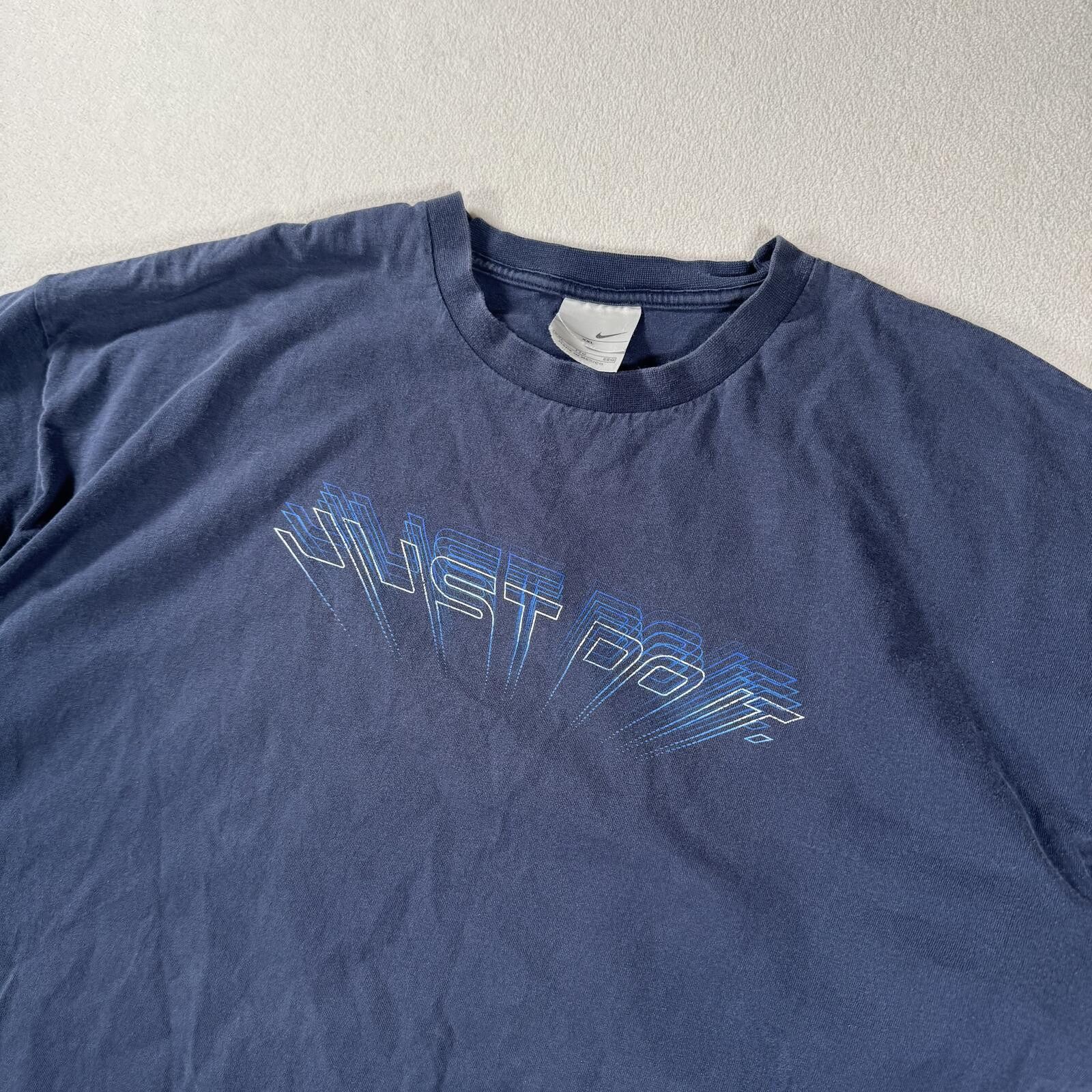Nike Vintage Y2K Nike Just Do It Nike Spellout Tee Size US XXL / EU 58 / 5 - 6 Thumbnail