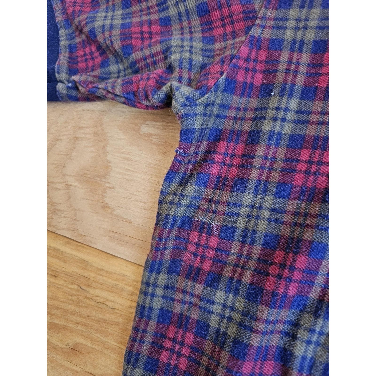 Dockers Levis Dockers Polo Shirt, Plaid Blue Red Gold Sz L 1990s Size US L / EU 52-54 / 3 - 4 Thumbnail