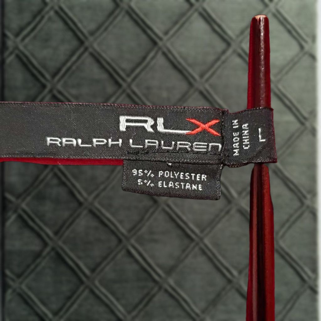 Ralph Lauren VINTAGE RLX Ralph Lauren Golf Polo Shirt Mens Large Stretch Black Label L Size US L / EU 52-54 / 3 - 1 Thumbnail
