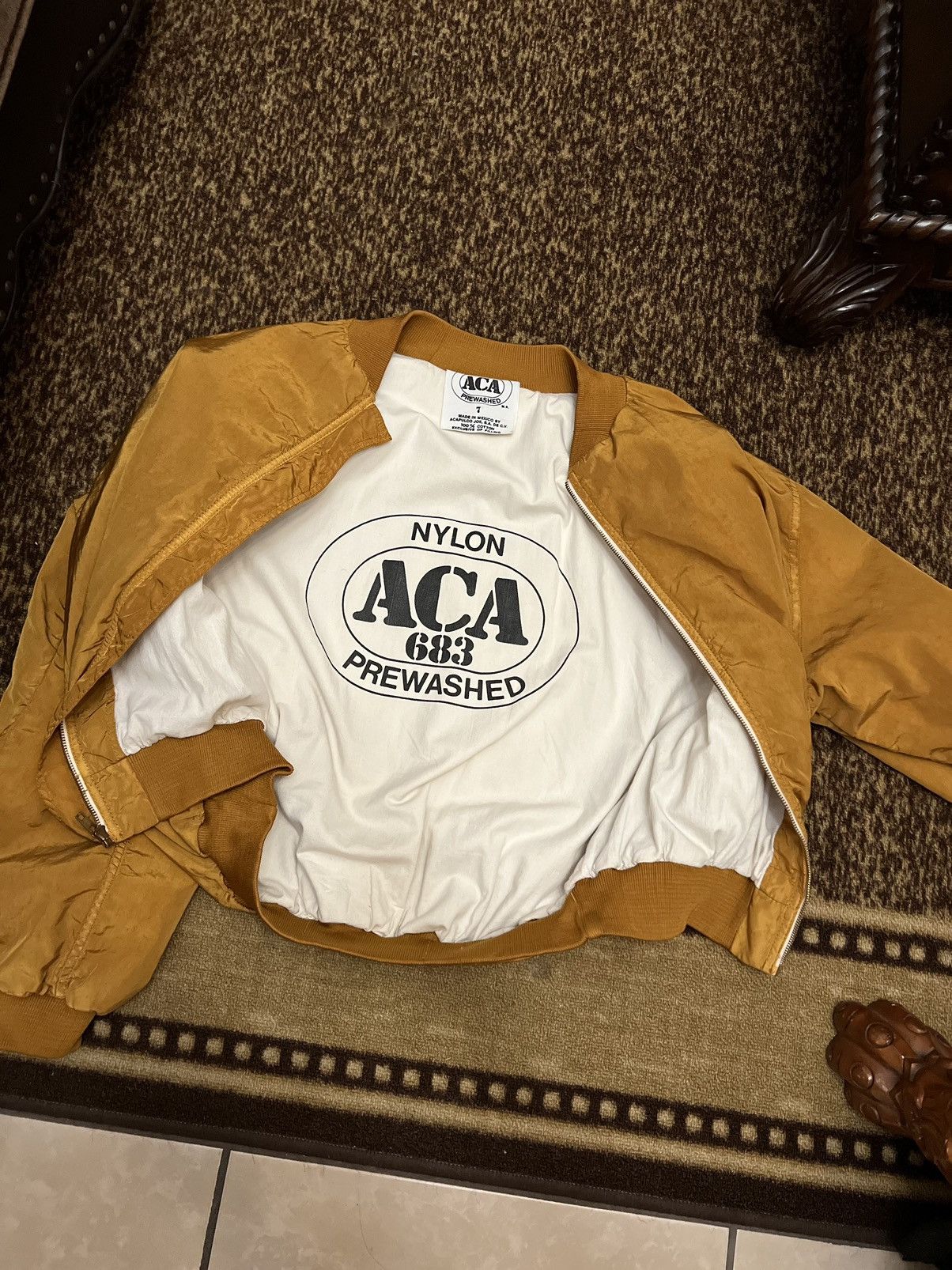 Vintage Vintage ACA Nylon Bomber Size US L / EU 52-54 / 3 - 3 Thumbnail