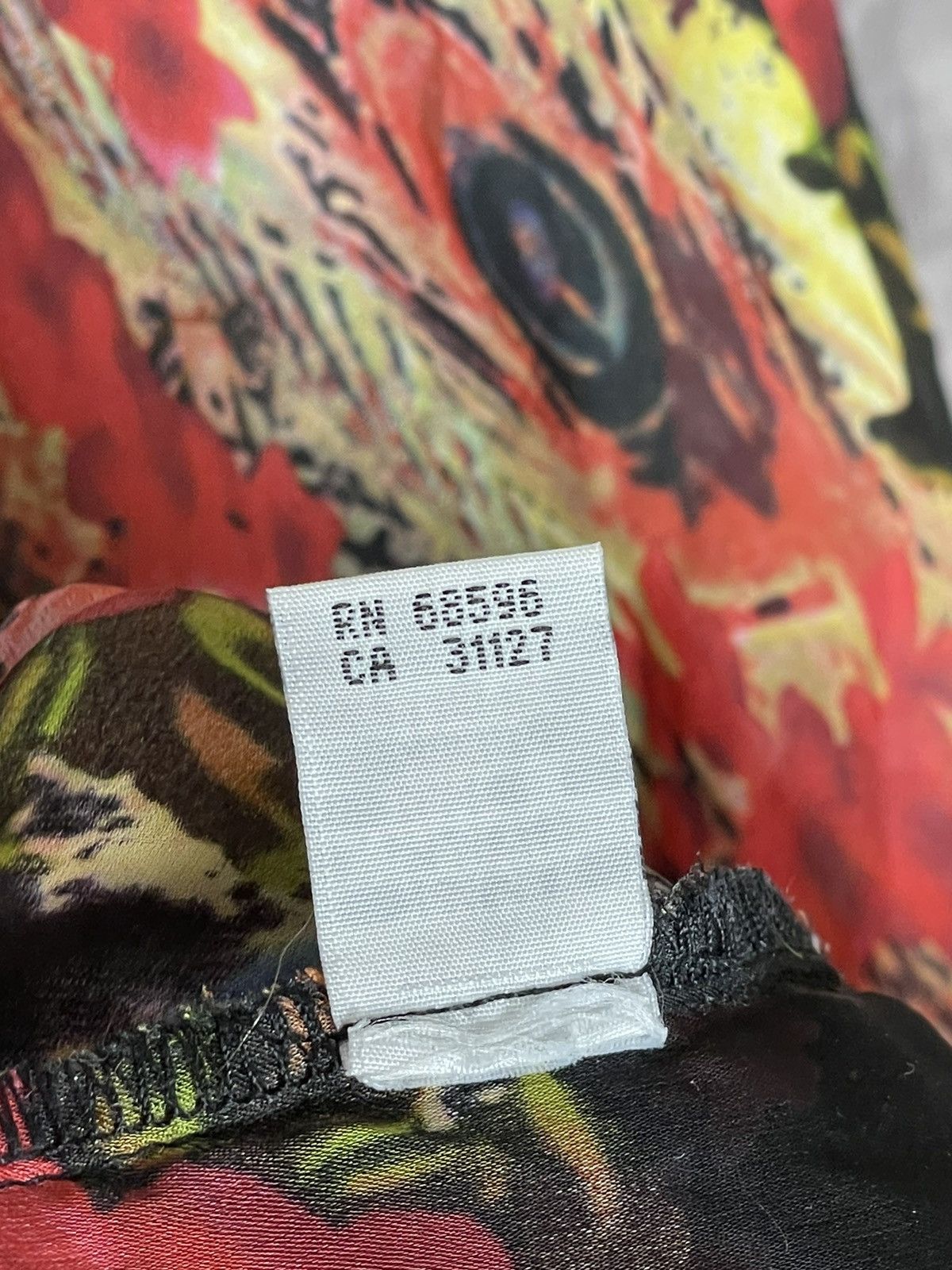Marni × Vintage Marni Vintage Multicolour Y2K Rare Luxury Midi Dress Size S / US 4 / IT 40 - 9 Thumbnail