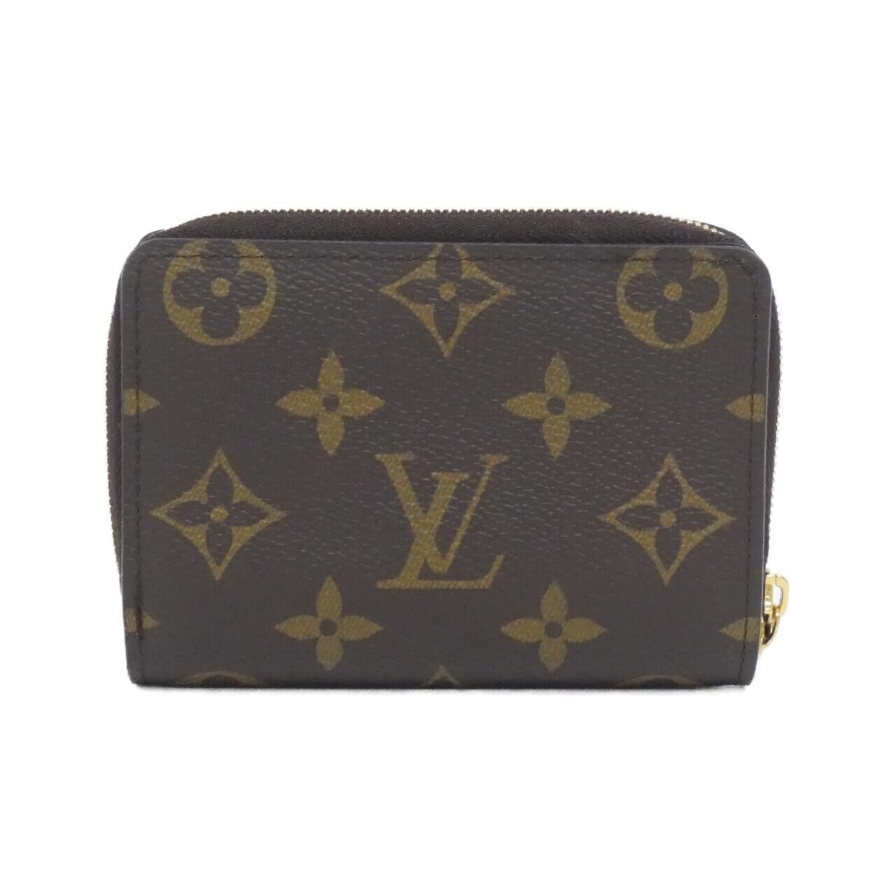 Louis Vuitton Louis Vuitton Louis Vuitton Portefeuille Lou Monogram Wallet Textile Short Wallet M81461 DUTY FREE for USA Size ONE SIZE - 1 Thumbnail
