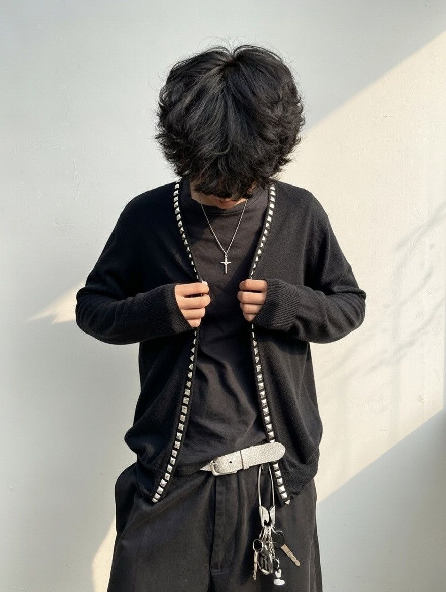 Hysteric Glamour 2000s hysteric glamour studded cardigan Size US M / EU 48-50 / 2 - 1 Thumbnail