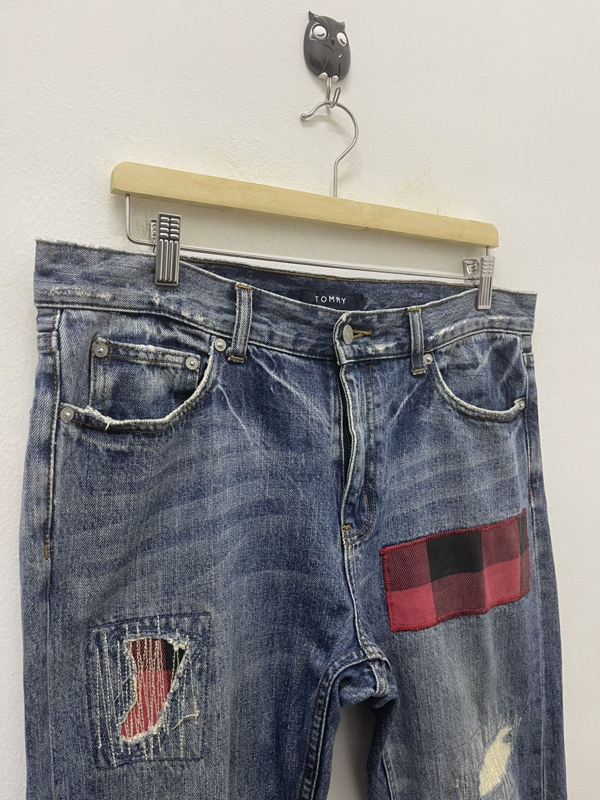 Tommy Jeans Rare Vintage TOMMY Spell Out Daicock Style Size US 35 - 7 Thumbnail