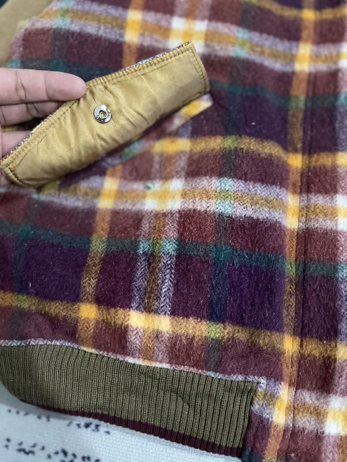 Japanese Brand × Vintage Vintage Gio Sport Weekend Wool Bomber Jacket Size US XL / EU 56 / 4 - 8 Thumbnail