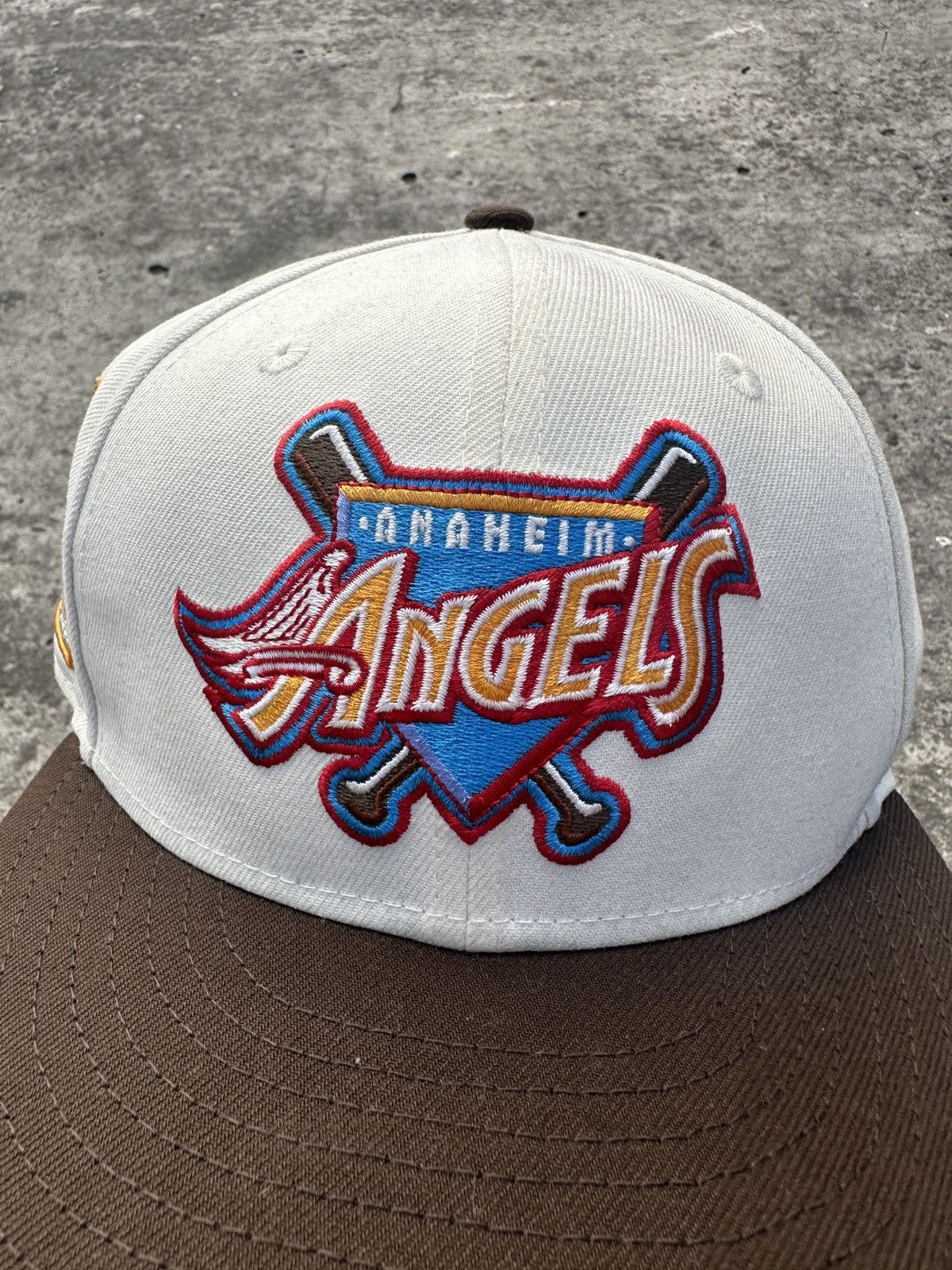 New Era New Era Anaheim Angels Logo MLB Cap Rare Usa Hat Casual Size ONE SIZE - 2 Thumbnail
