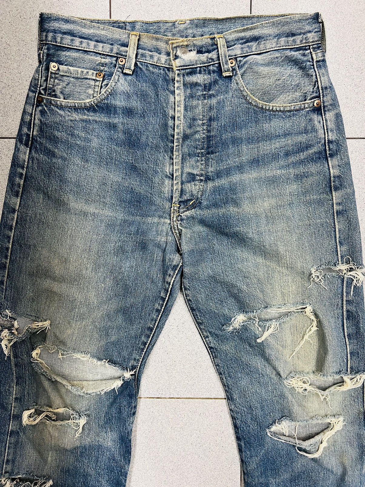 LVC × Levi's Vintage Clothing VINTAGE LEVIS LOT 503B BIG E SELVEDGE GRUNGE Size US 31 - 5 Thumbnail