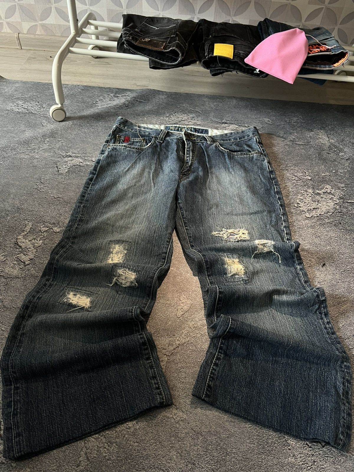 Japanese Brand Archive Japanese Flare Distressed / Number Nine Style Size US 34 / EU 50 - 1 Thumbnail