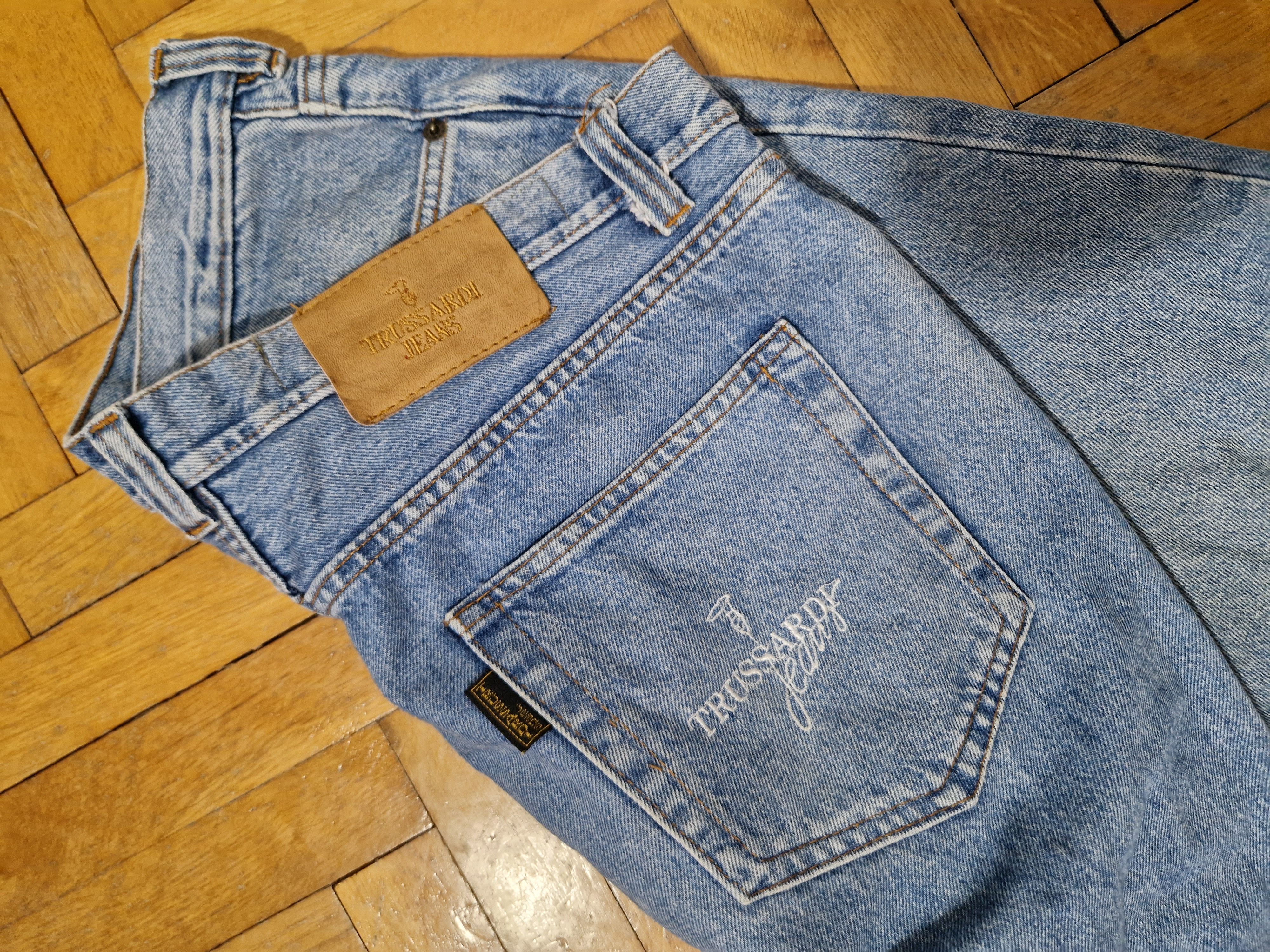 Japanese Brand × Trussardi × Vintage Trussardi heavy denim pants Size US 36 / EU 52 - 6 Thumbnail