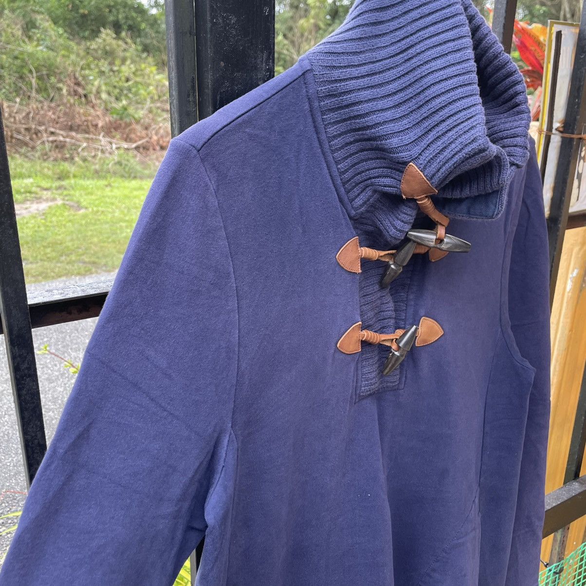 Ralph Lauren 🔥Ralph Lauren Big Logo Duffle Buttons Women Long Shirts Size S / US 4 / IT 40 - 6 Thumbnail