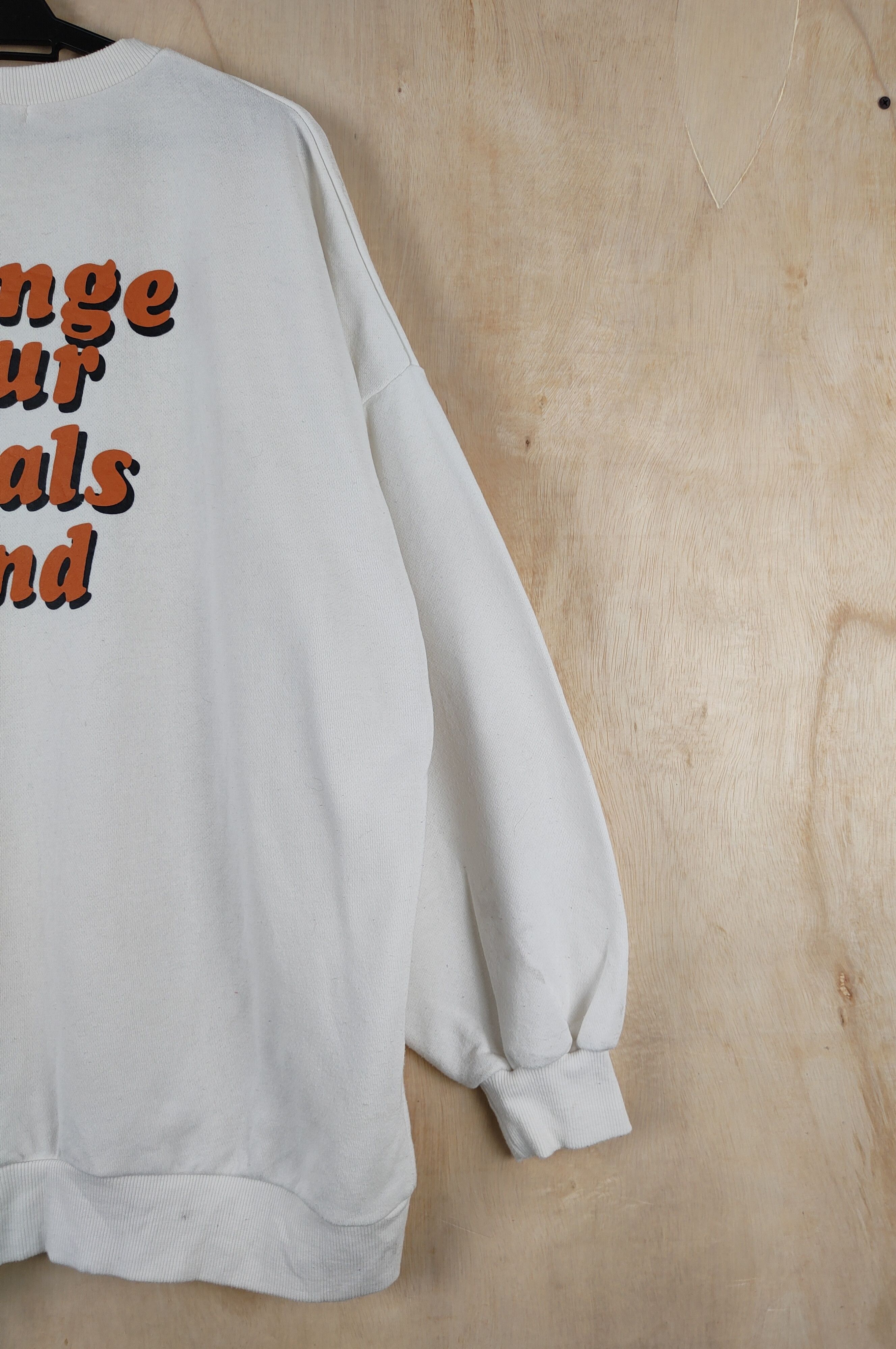 Japanese Brand × Vintage Ingni japan White Sweatshirts #S2558 Size US M / EU 48-50 / 2 - 10 Thumbnail