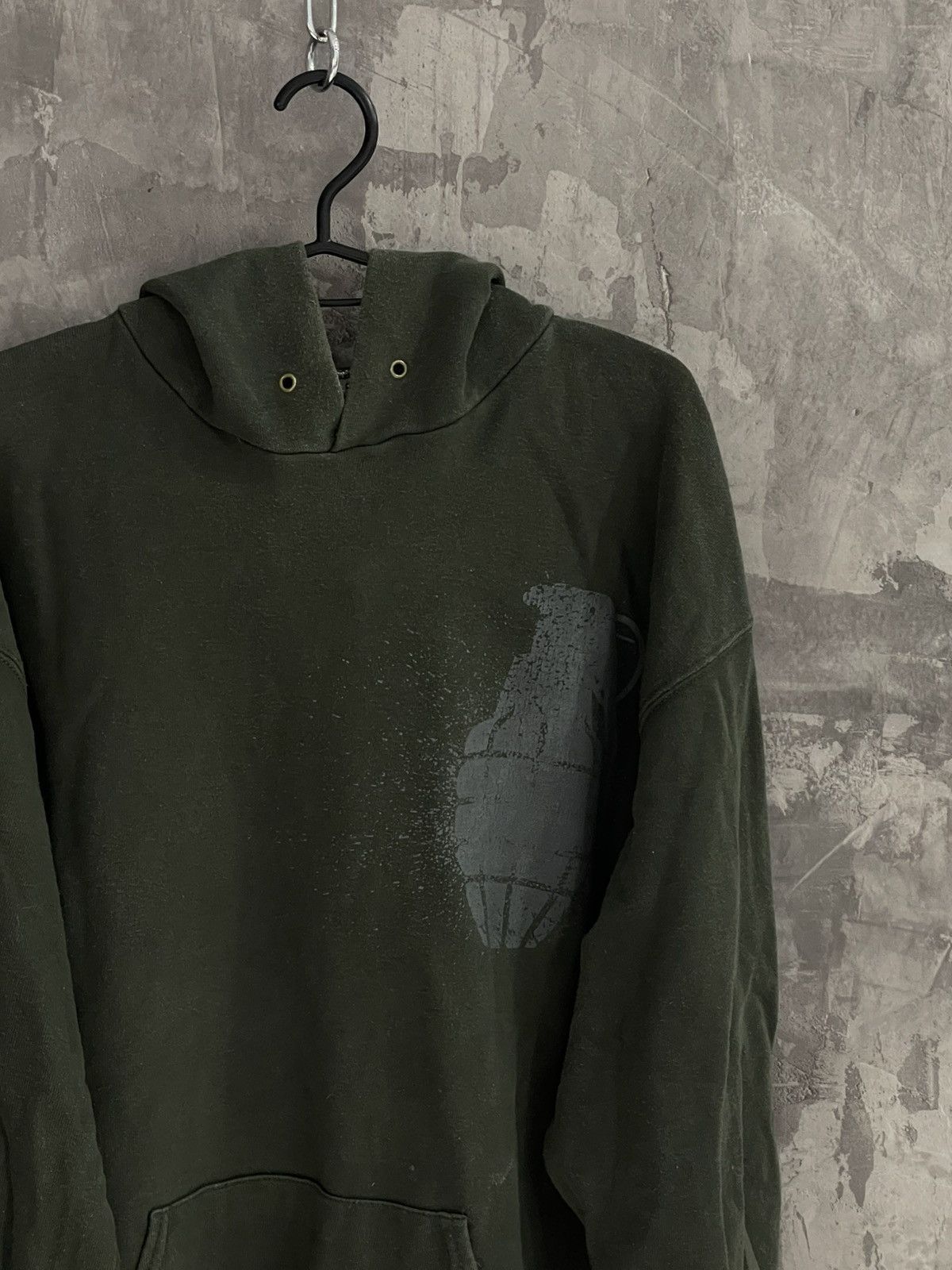Grenade × Japanese Brand × Vintage Vintage 90s Grenade Grunge Style Hoodie Size US XL / EU 56 / 4 - 4 Thumbnail